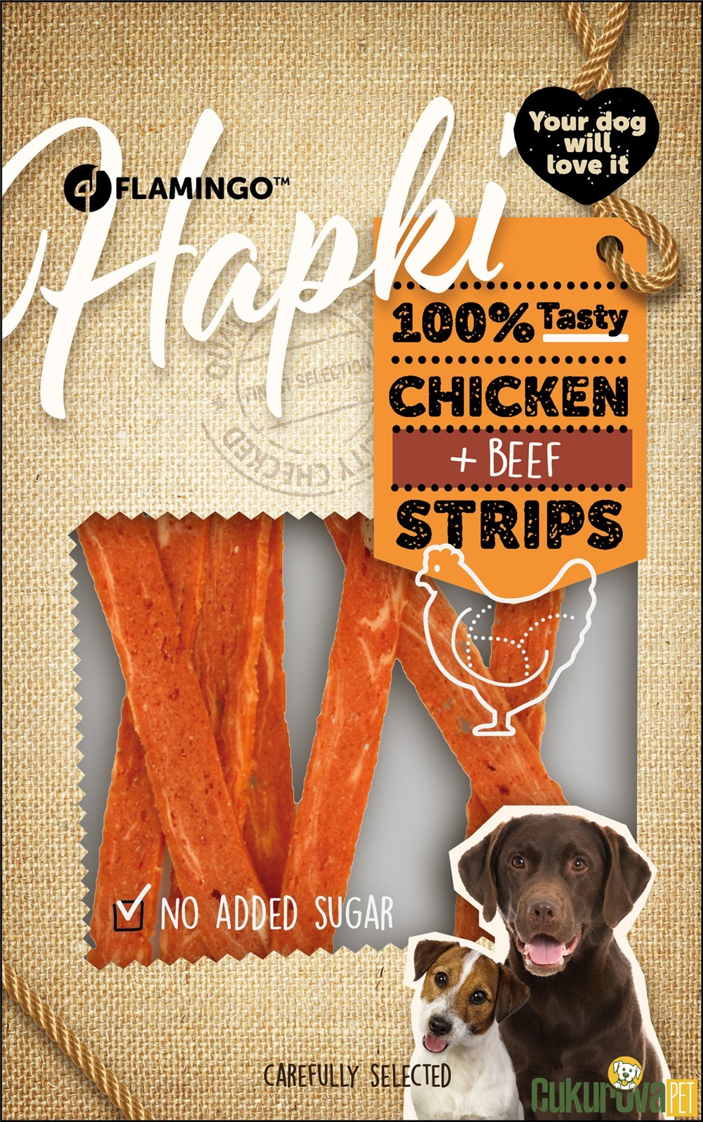 Flamingo Tavuklu Ve Bi̇ftekli̇ Şeri̇t Köpek Ödül Maması 85 Gr