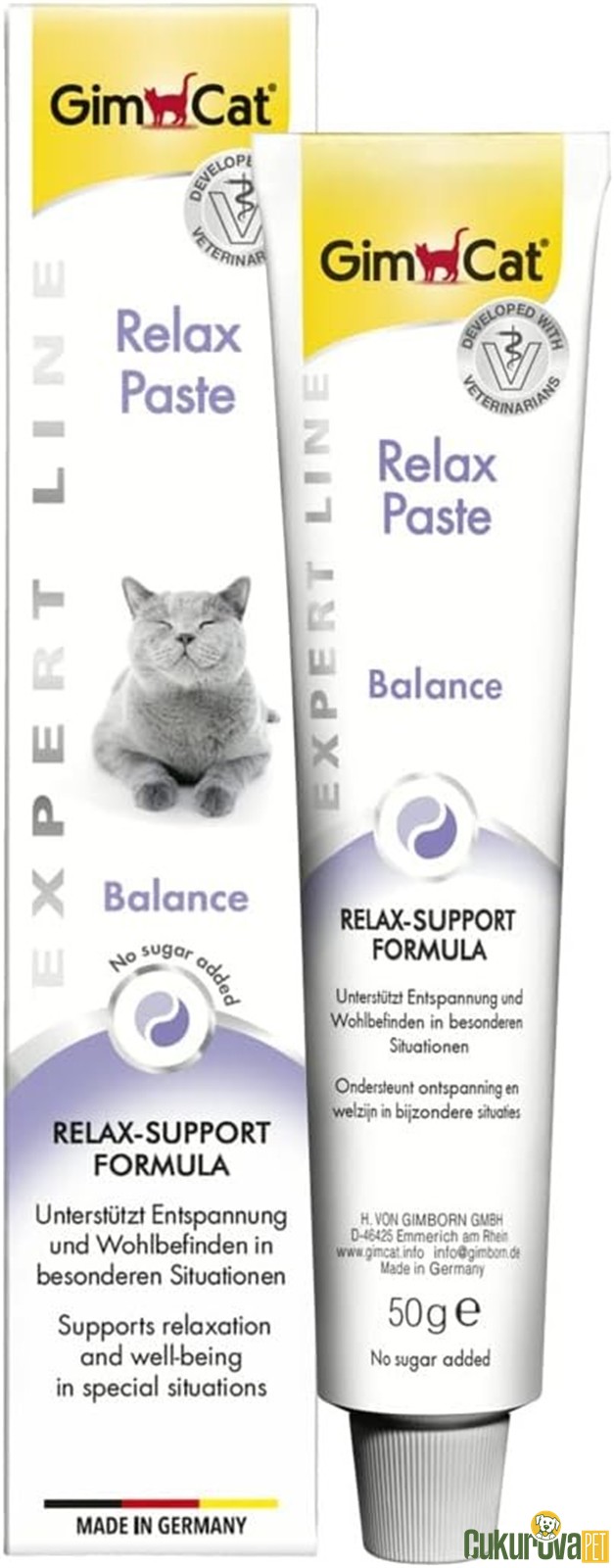 Gimcat Relax Paste Kedi Macunu 50 Gr