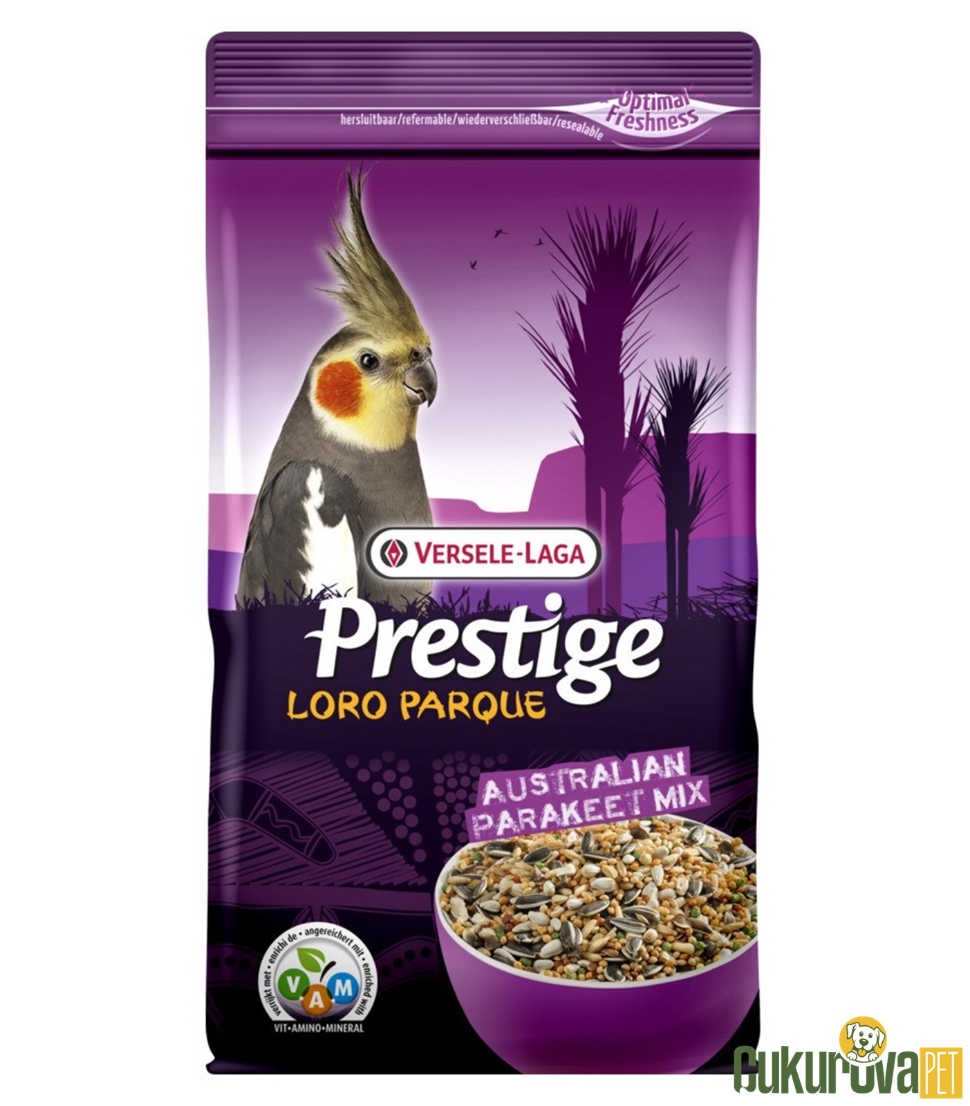 Versele Laga Prestige Loro Parque Australian Paraket Yemi 1 Kg