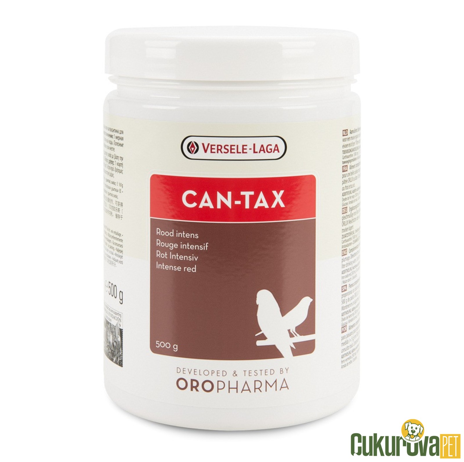 Versele Laga Oropharma Can-Tax Kuşlar İçi̇n Kırmızı Renk Güçlendirici 500 Gr