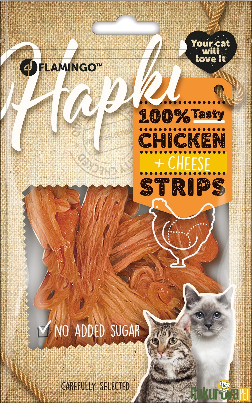 Flamingo Hapki Tavuk Ve Peyni̇rli̇ Kedi̇ Ödül Maması 85 Gr