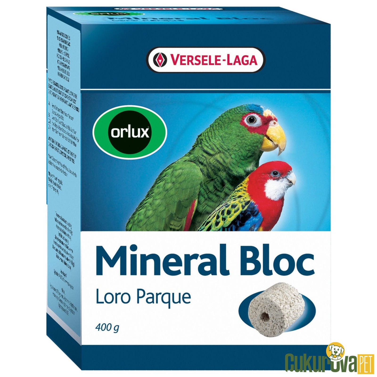 Versele Laga Orlux Mineral Bloc Loro Parque 400 Gr