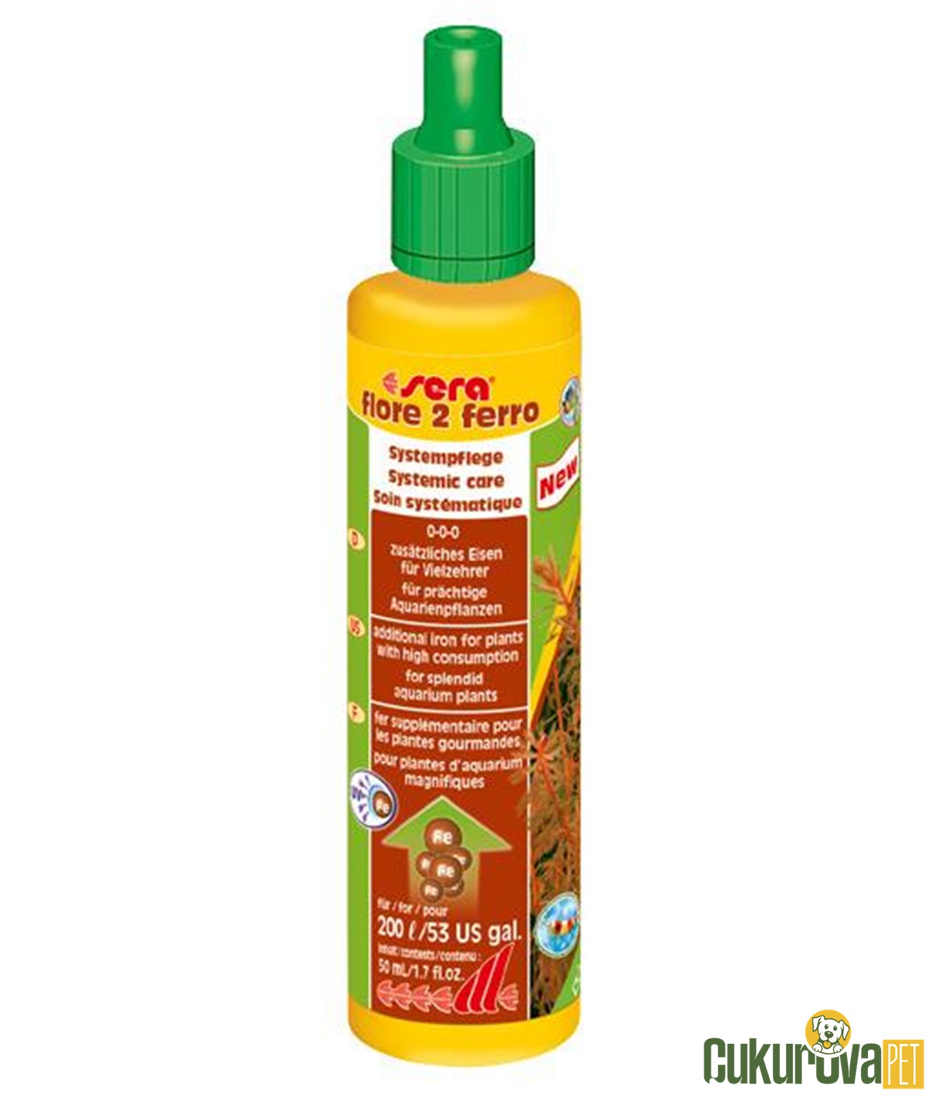 Sera Flore 2 Ferro Demi̇r Katkısı 50 Ml