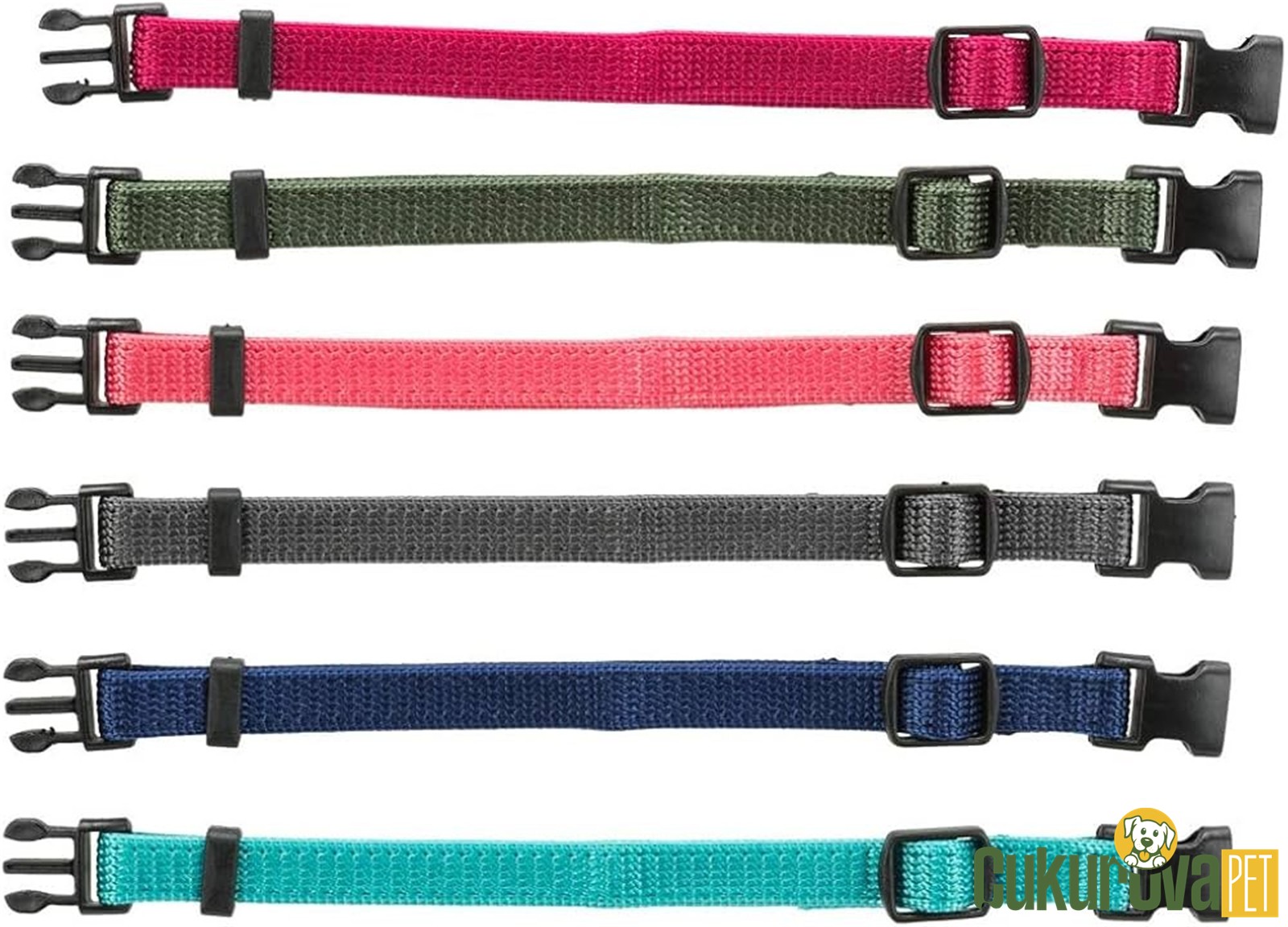 Trixie Yavru Köpek Boyun Tasması S - M 17 - 25 Cm 6'lı