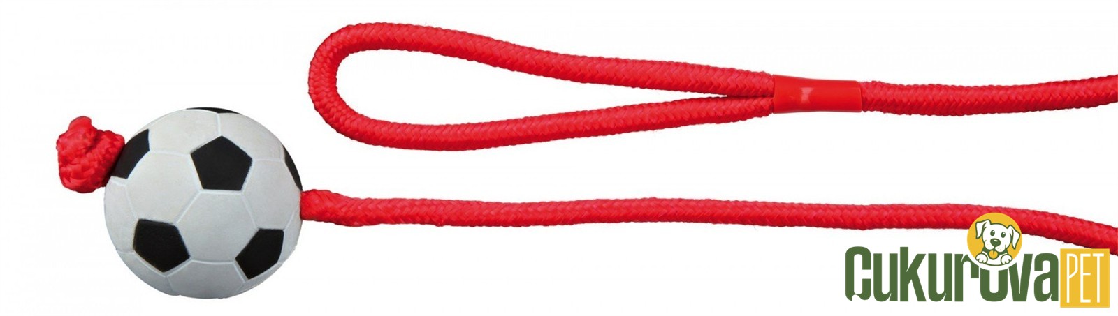 Trixie Köpek İpli̇ Kauçuk Top Oyuncağı 6 x 100 Cm