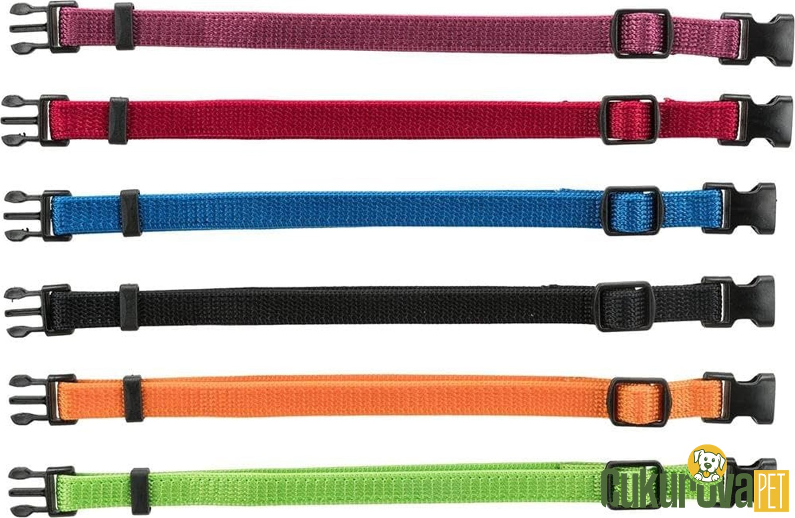 Trixie Yavru Köpek Tasması 22 - 35 Cm 6'lı M - L