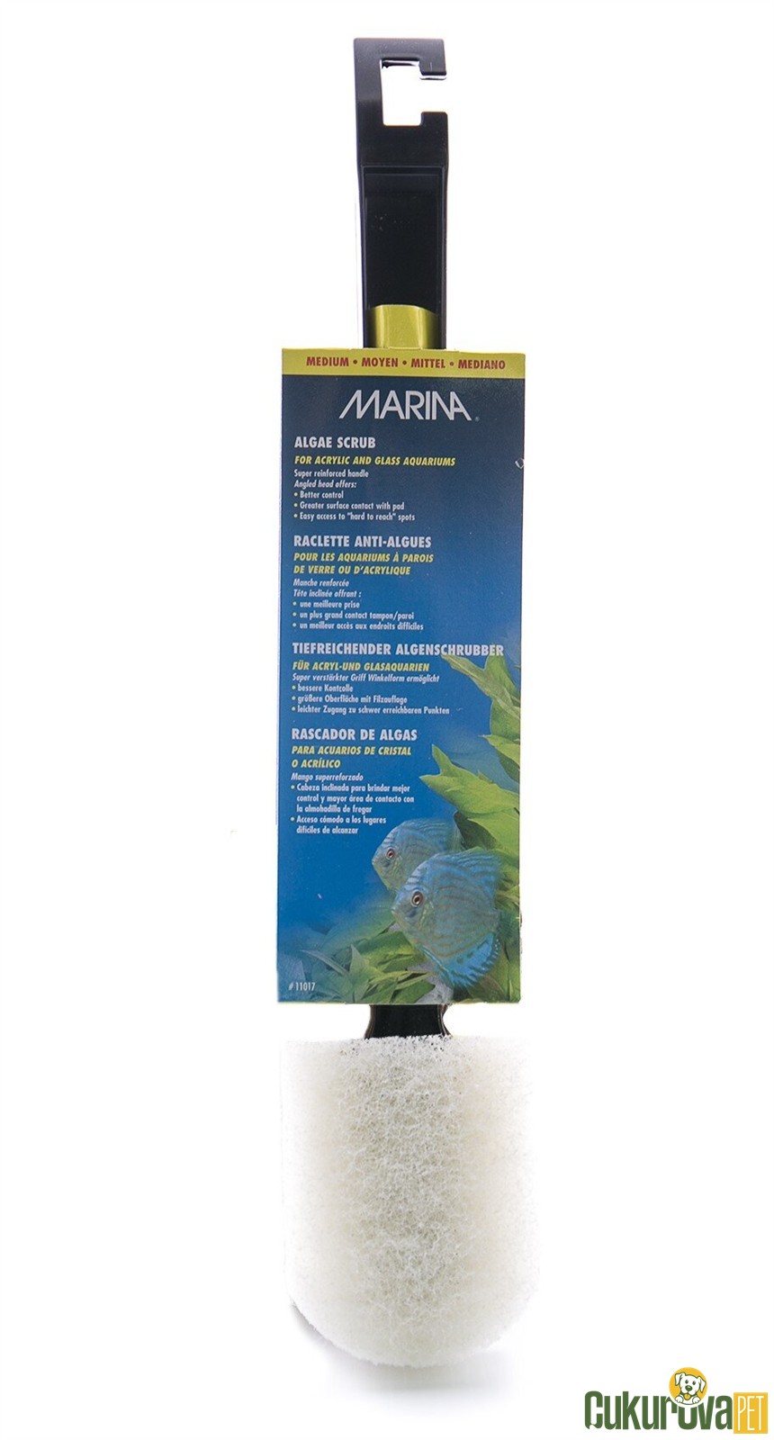 Marina Algae Scrub Akvaryum Temizlik Fırçası M