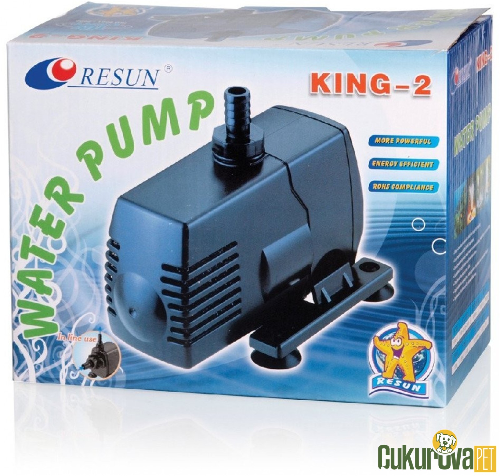 Resun King 2 Akvaryum Kafa & Sump Motoru