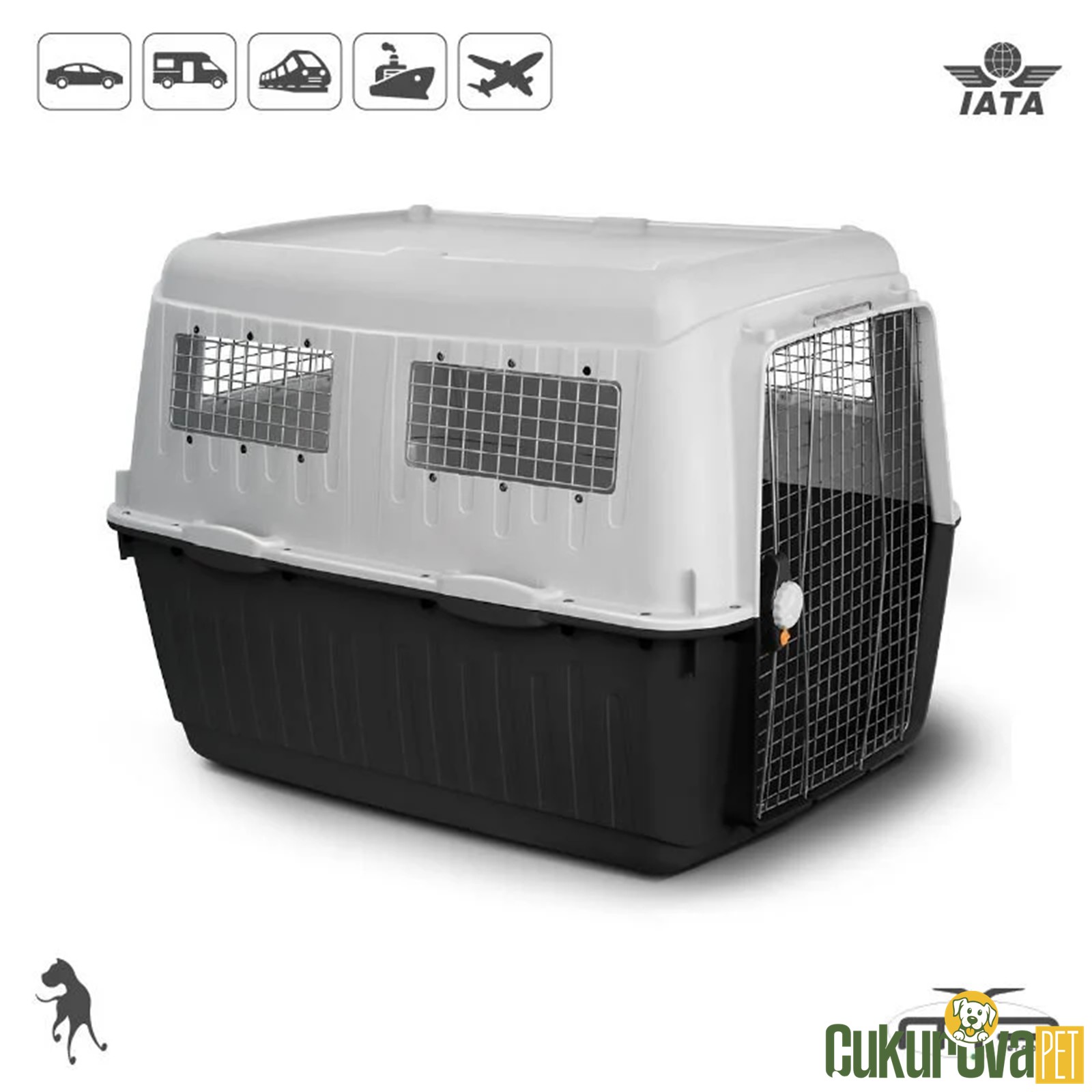 Mp Bergamo Bracco Travel 8 Kedi & Köpek Taşıma Kutusu 118 x 81 x 88 Cm