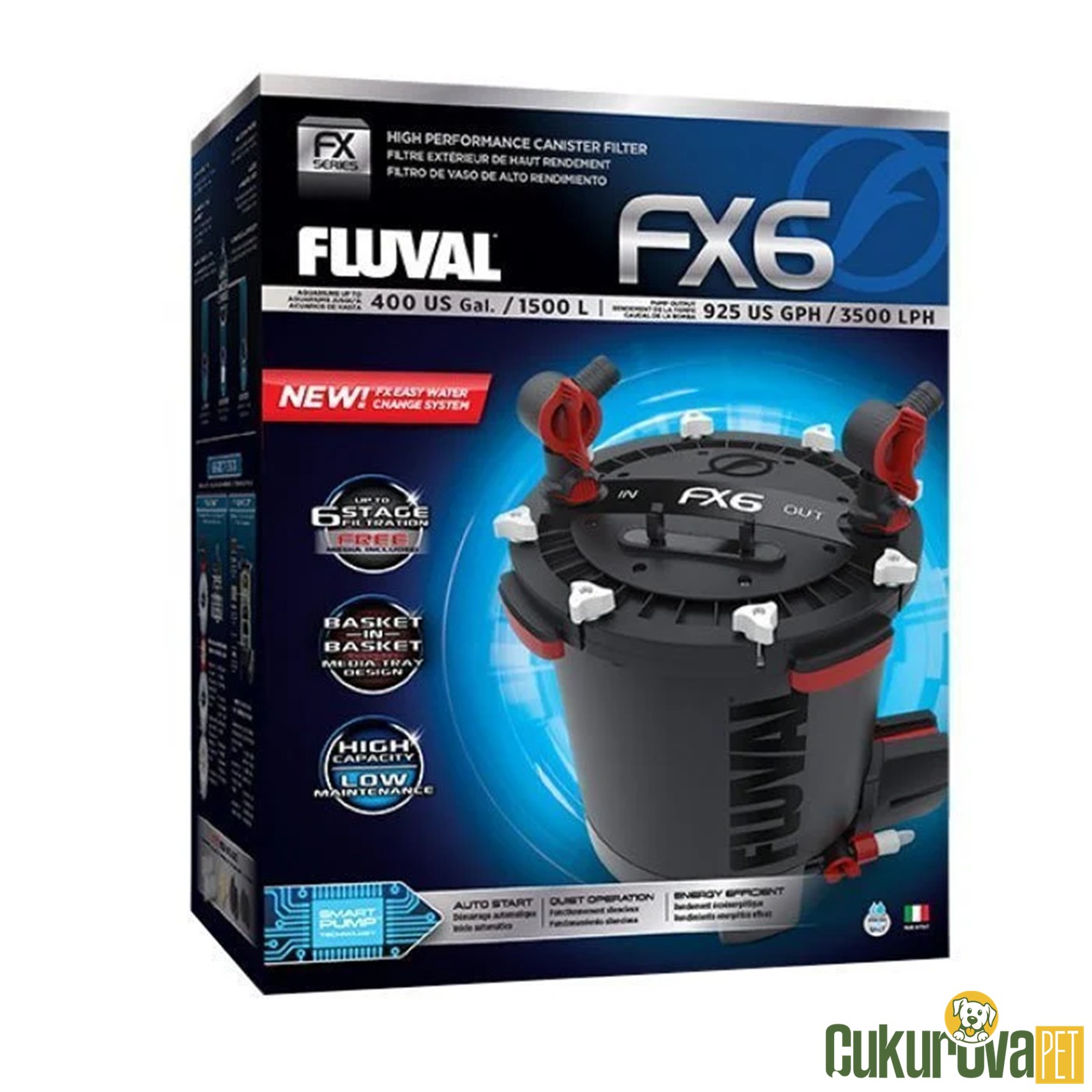 Fluval Fx6 Akvaryum Dış Fi̇ltresi̇