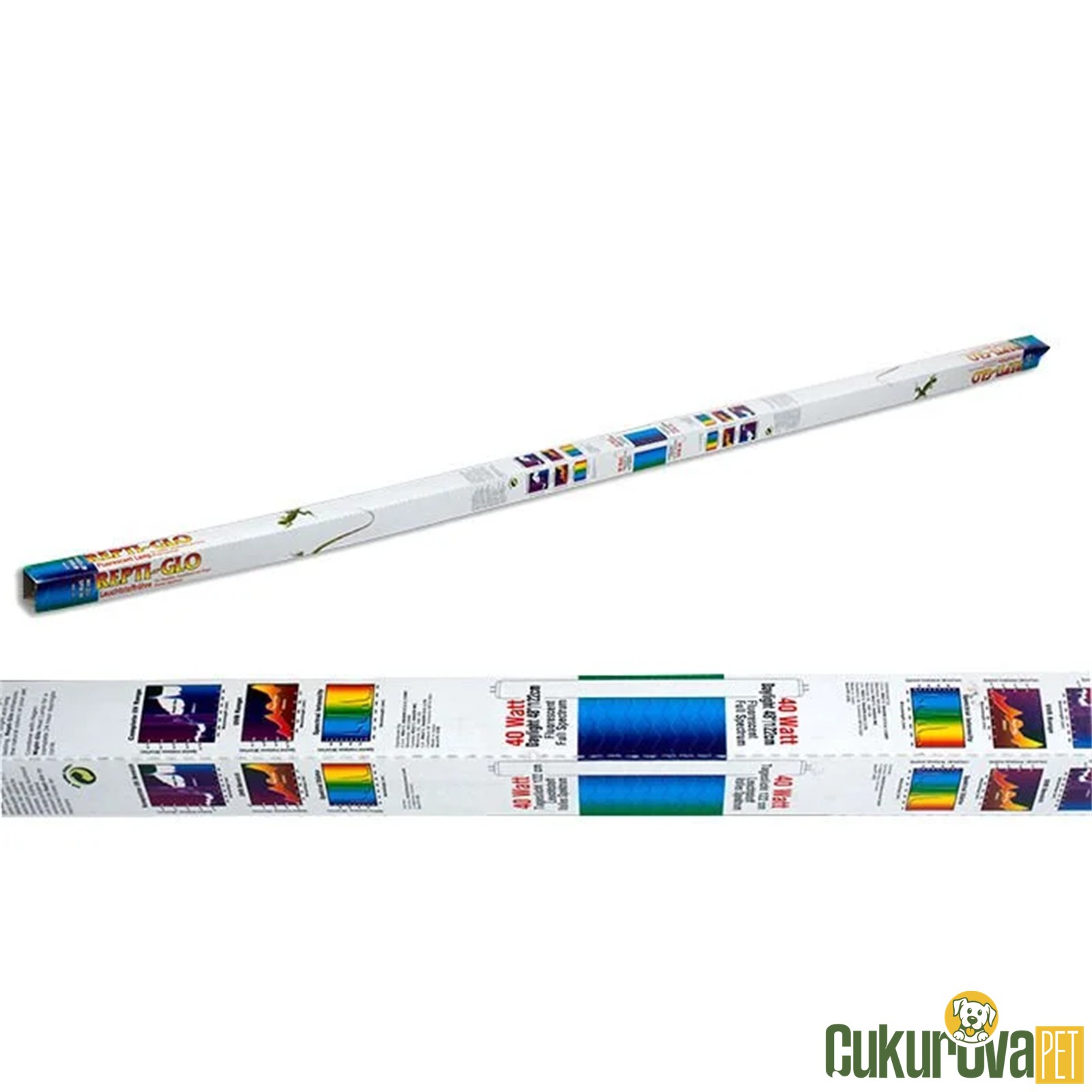 Exo Terra Tam Spektrumlu Teraryum Lambası 40 W - 120 Cm