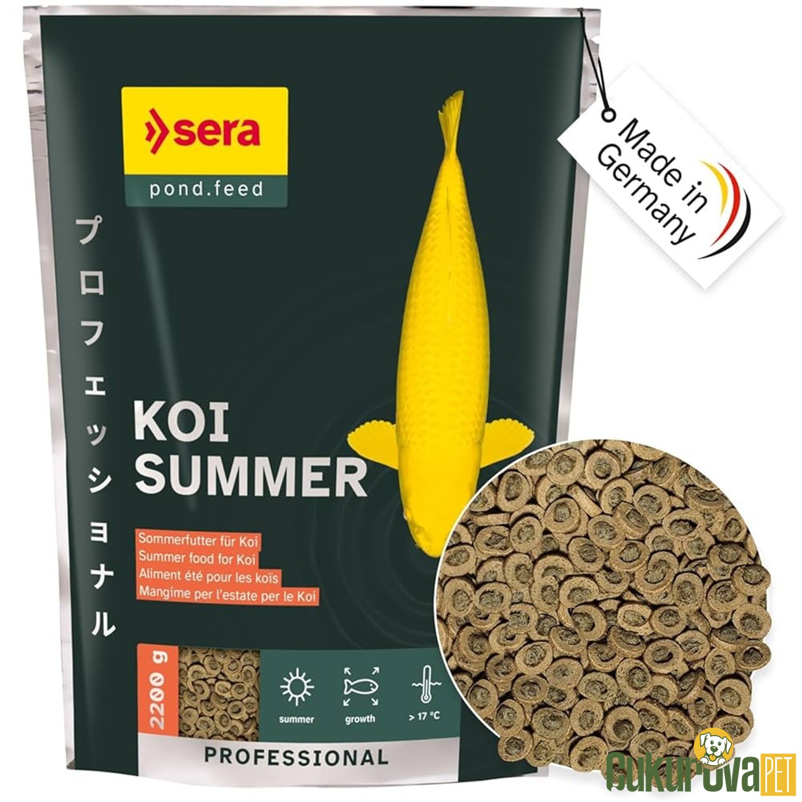 Sera Koi Profesyonel Yaz Yemi̇ 1 Kg