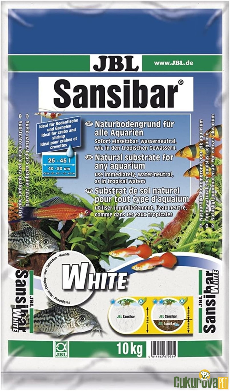 Jbl Sansibar Nehir Kumu 0.4 - 1.4 Mm Beyaz 10 Kg