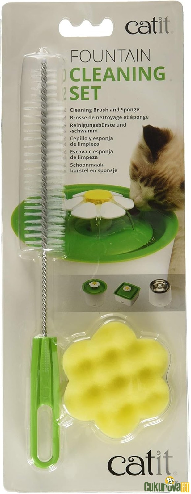 Catit Kedi̇ Suluk Temi̇zleme Seti̇ 50023 - 43735w - 43742w Modelleri̇ İçi̇n