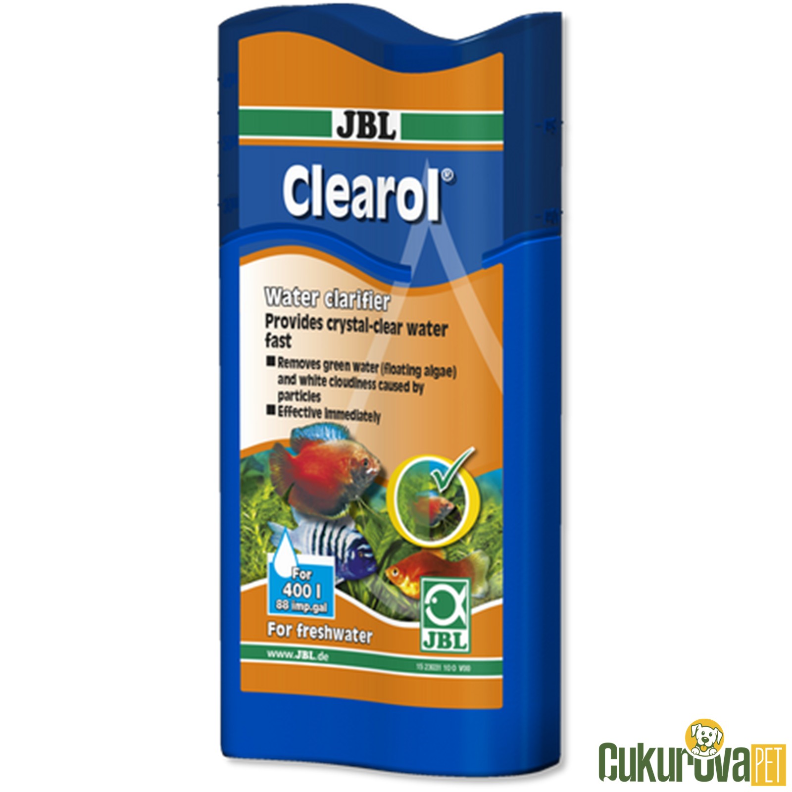 Jbl Clearol Akvaryum Su Düzenleyici Ve Berraklaştırıcı 250 Ml