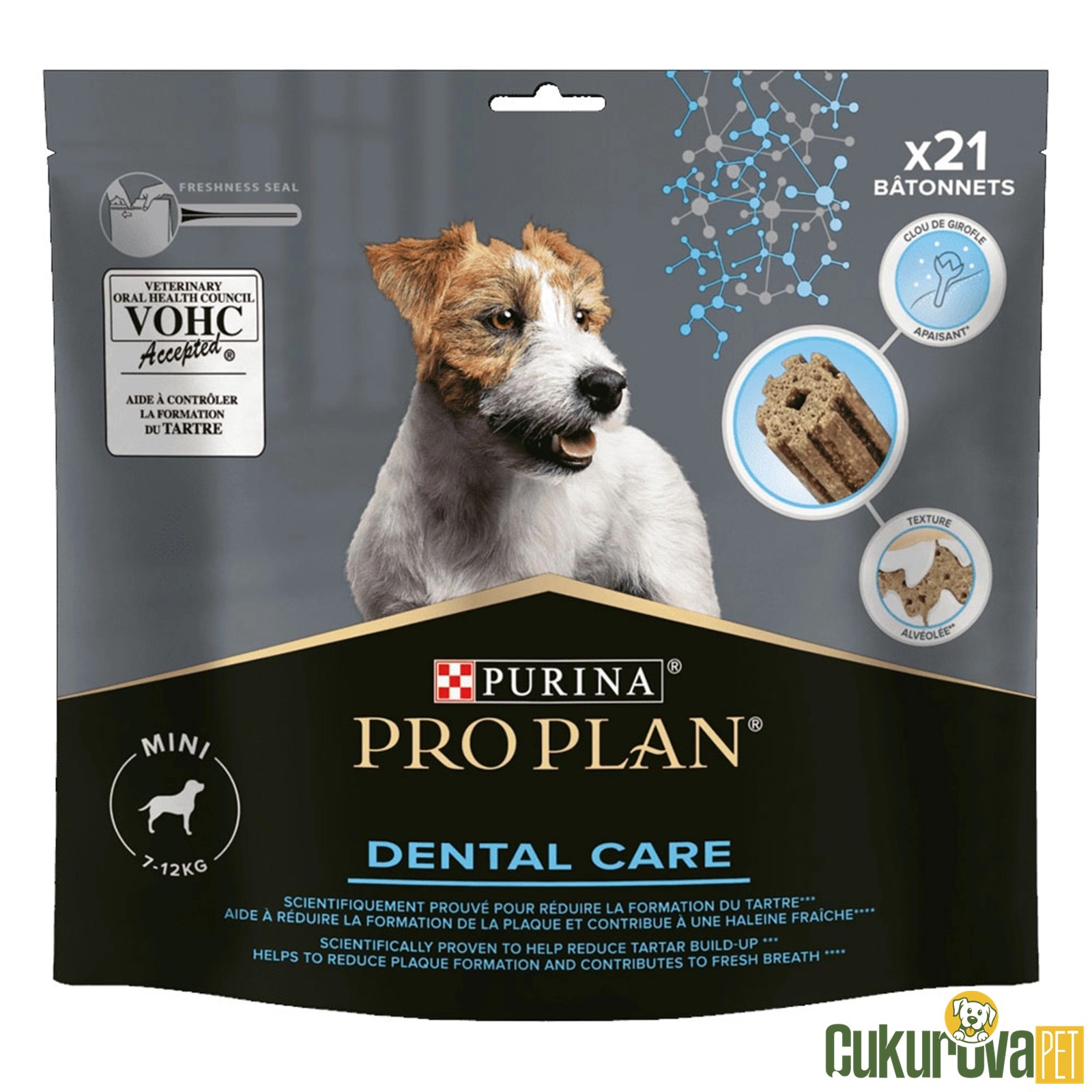 Pro Plan Small Breed Dental Care 21 Parça Köpek Ödülü 345 Gr