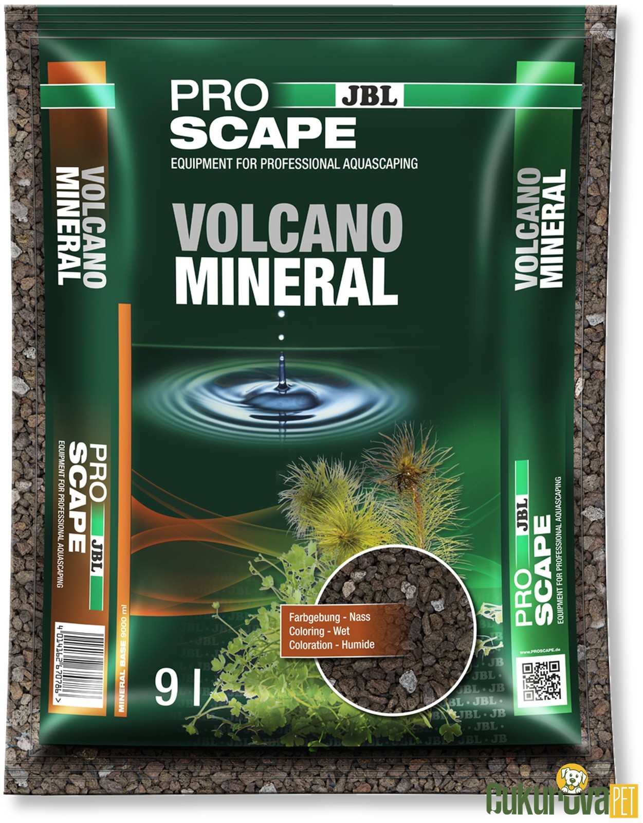 Jbl Pro Scape Volcano Mineral Volkan Kumu Kahverengi 3 - 8 Mm / 9 L