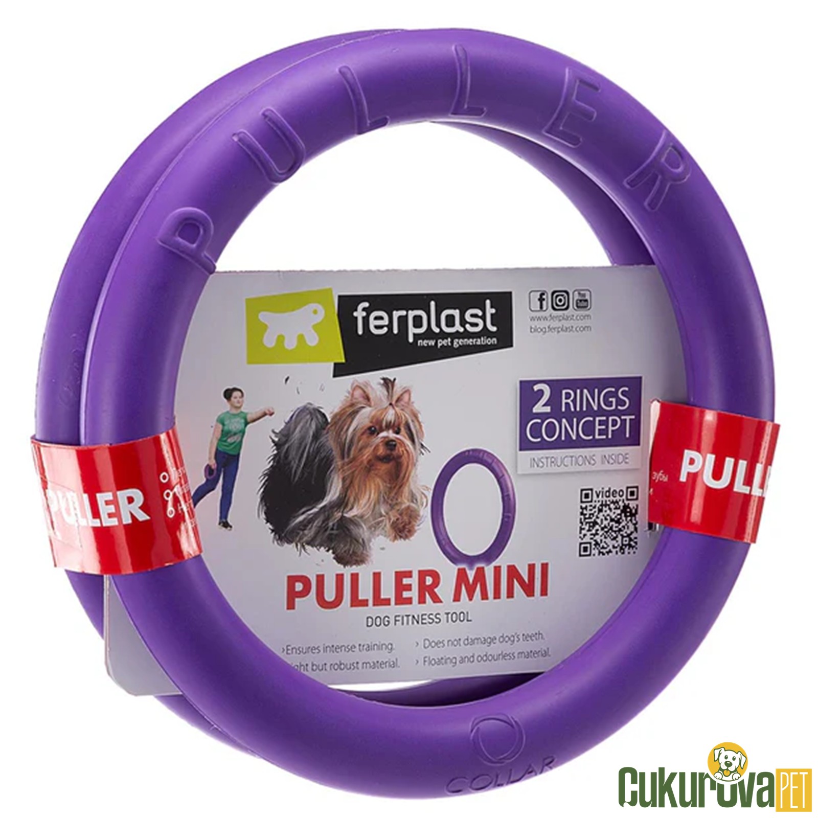 Ferplast Köpek Oyuncaği Puller Çekme - Yakalama Halkası Mini