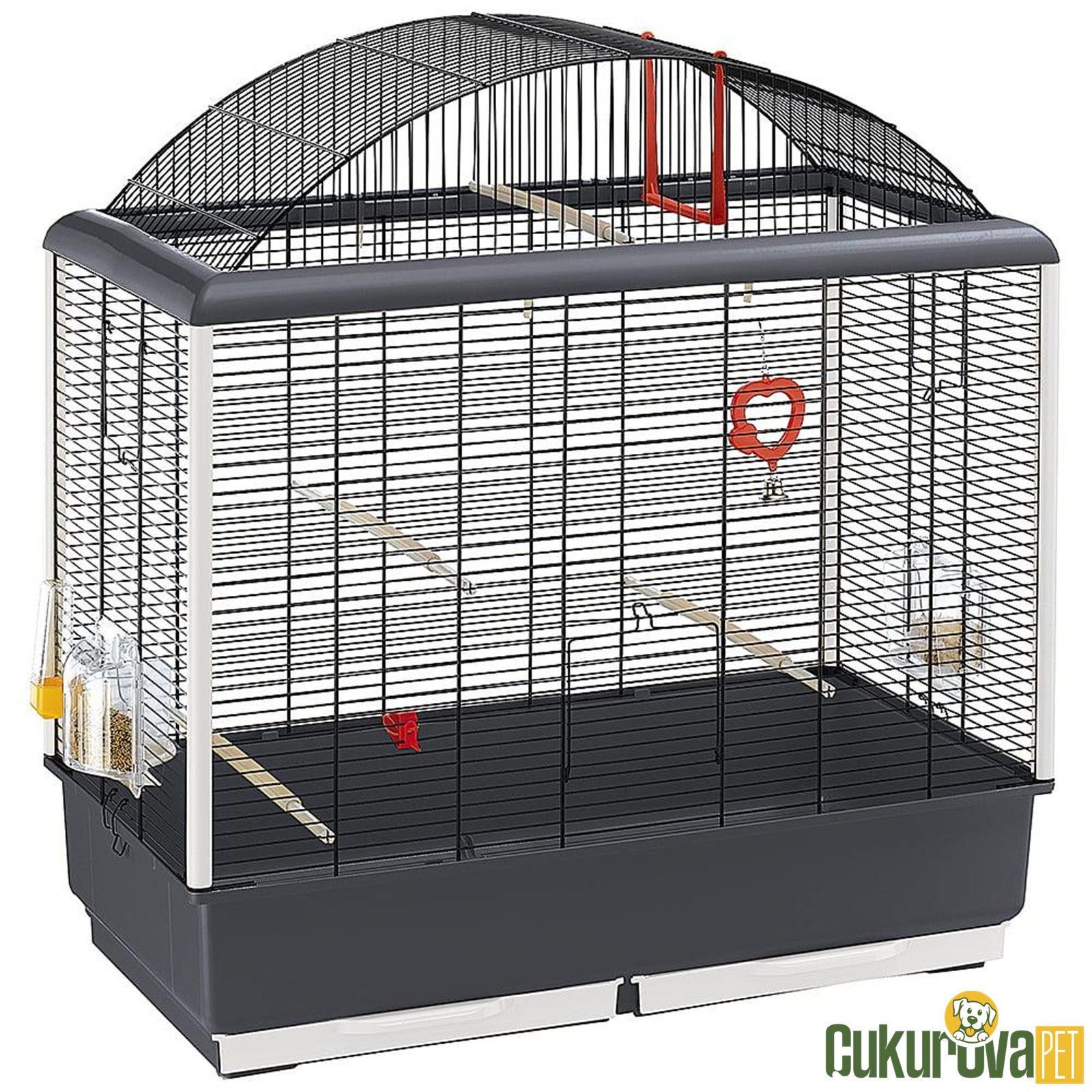 Ferplast Palladio 5 Kuş Kafesi 71 x 38 x 78 Cm