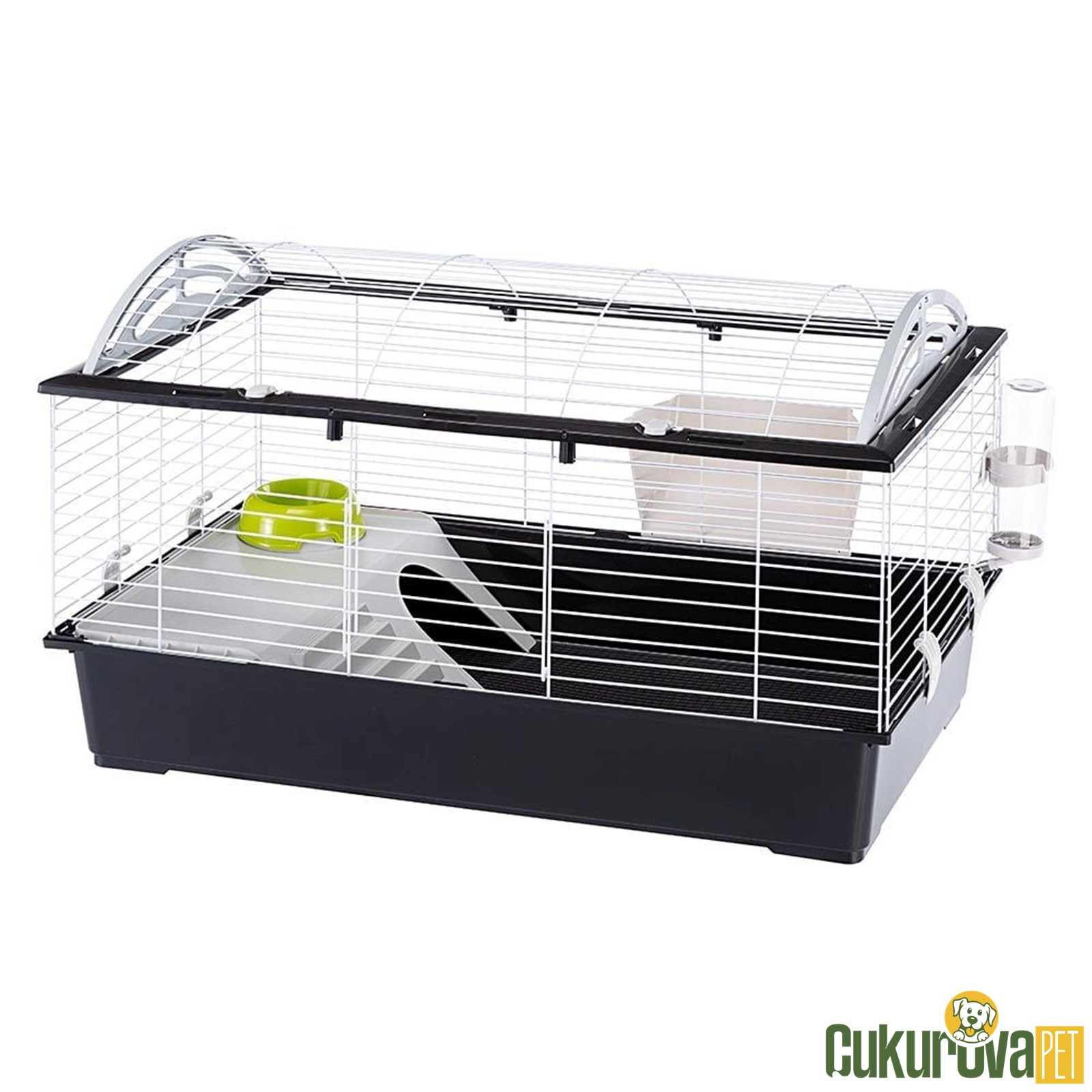 Ferplast Casita 100 Tavşan Kafesi - 96 x 57 x 56 Cm