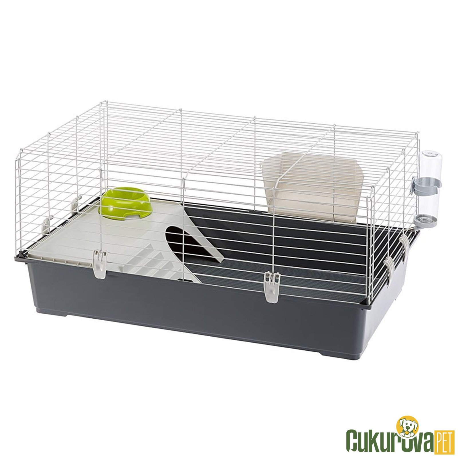 Ferplast Rabbit 100 Tavşan Kafesi 95 x 57 x 46 Cm