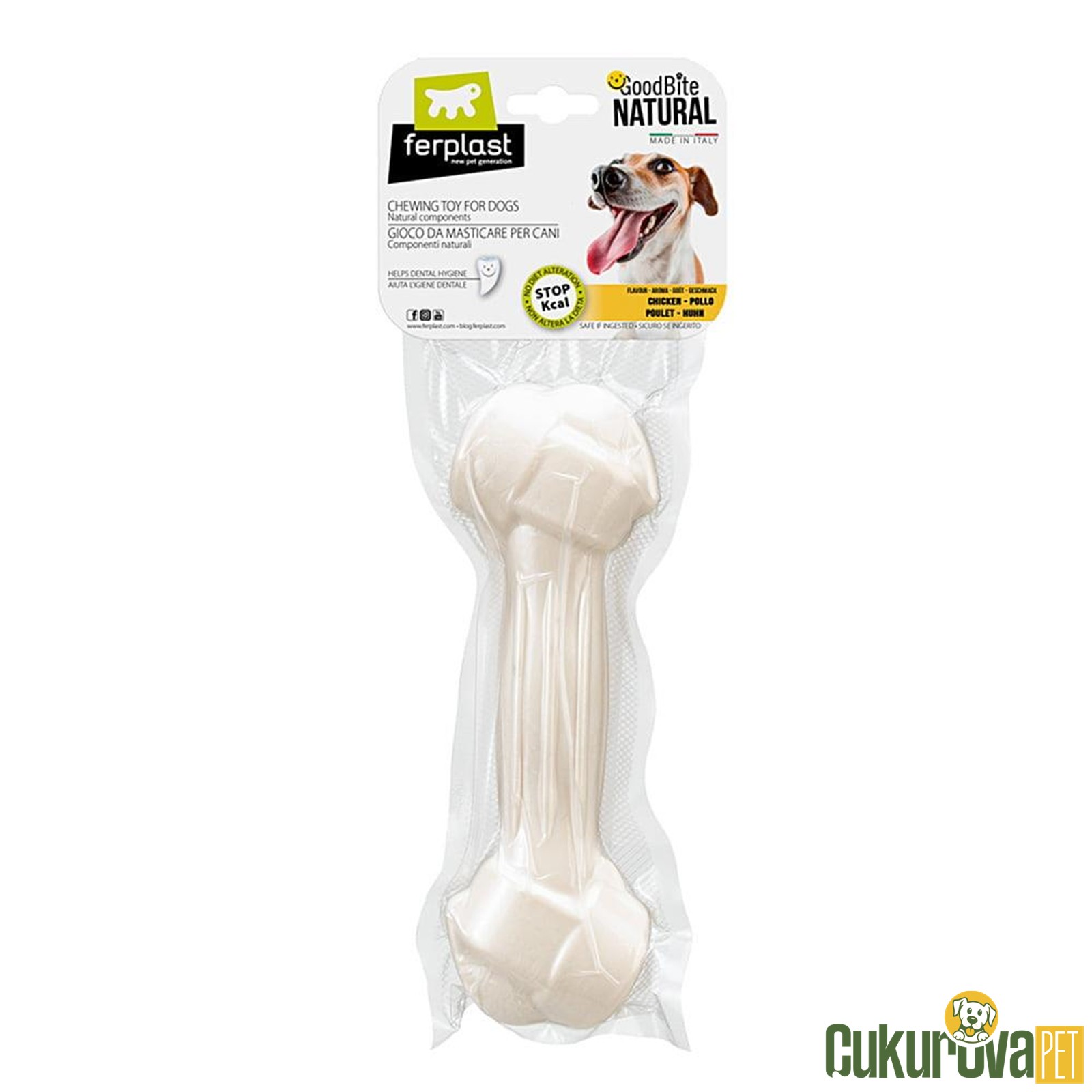 Ferplast Goodb Kemi̇k Köpek Ödül Tavuk Xl - 250 Gr