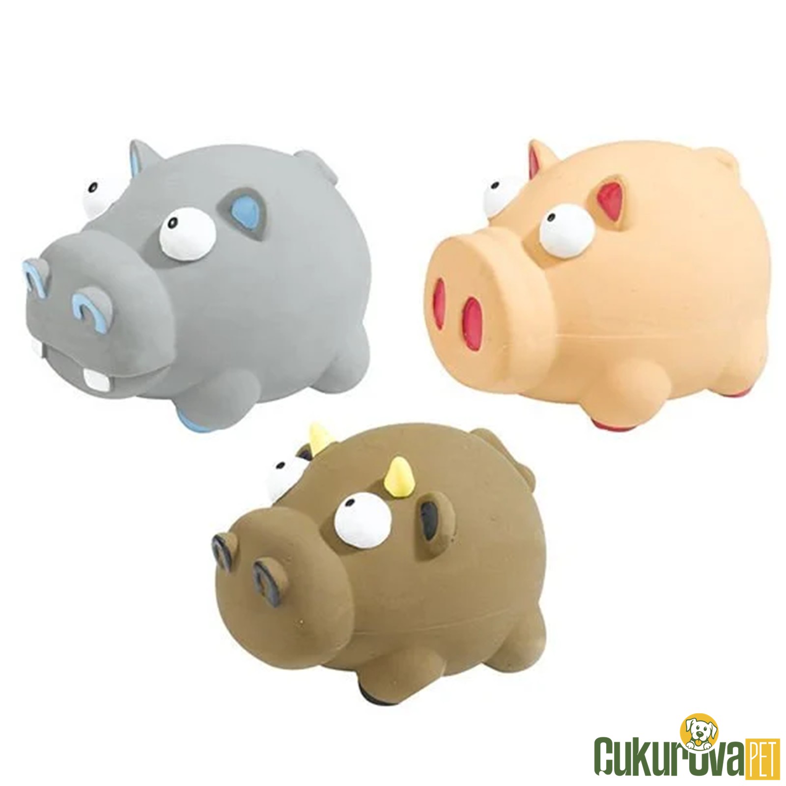 Ferplast Pa 5554 Lateks Köpek Oyuncağı 11.5 x 8 x 8.5 Cm