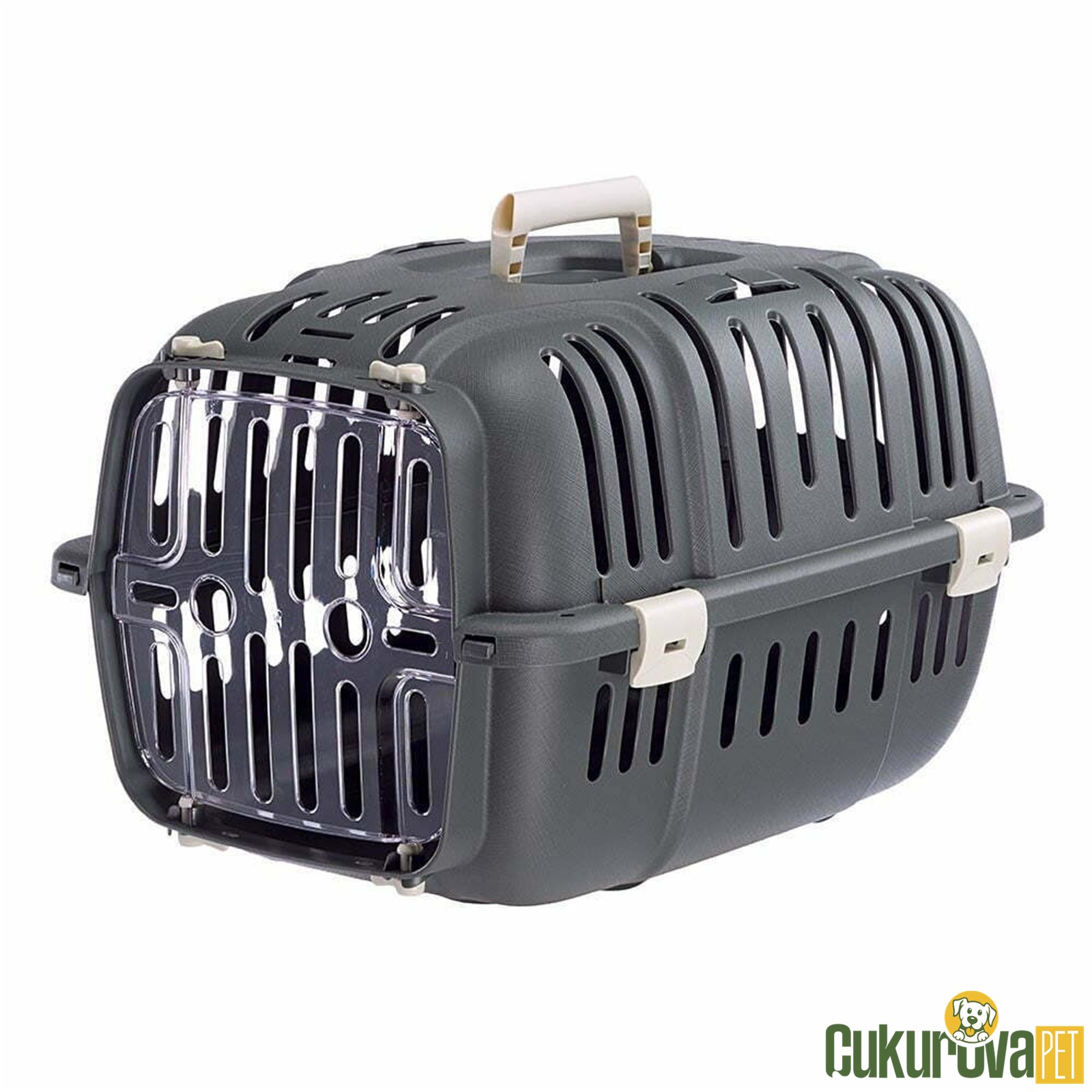 Ferplast Jet 10 Gri̇ Kedi̇ & Köpek Taşıma Kutusu