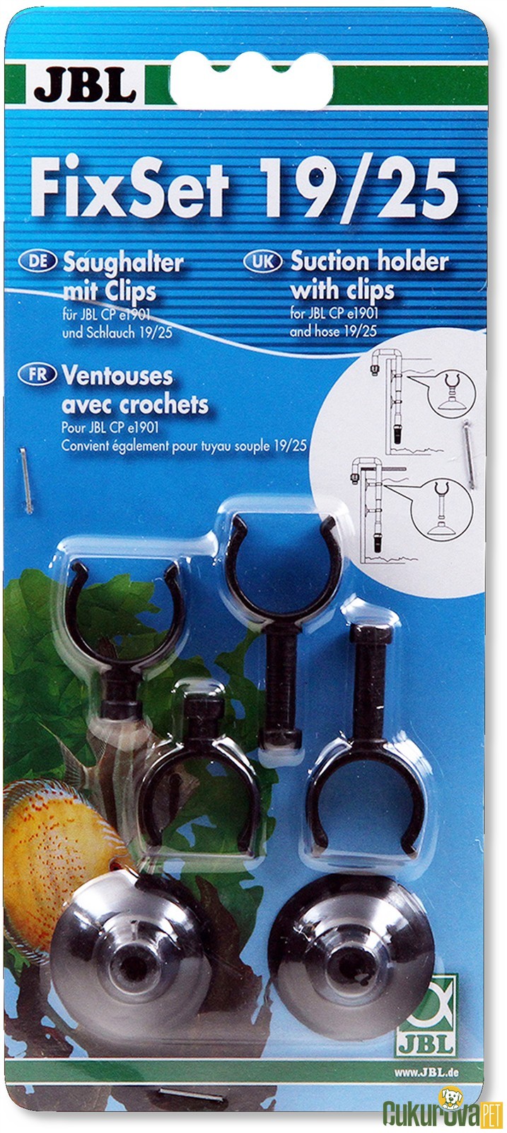 Jbl FixSet Vantuz Seti 19/25 Mm