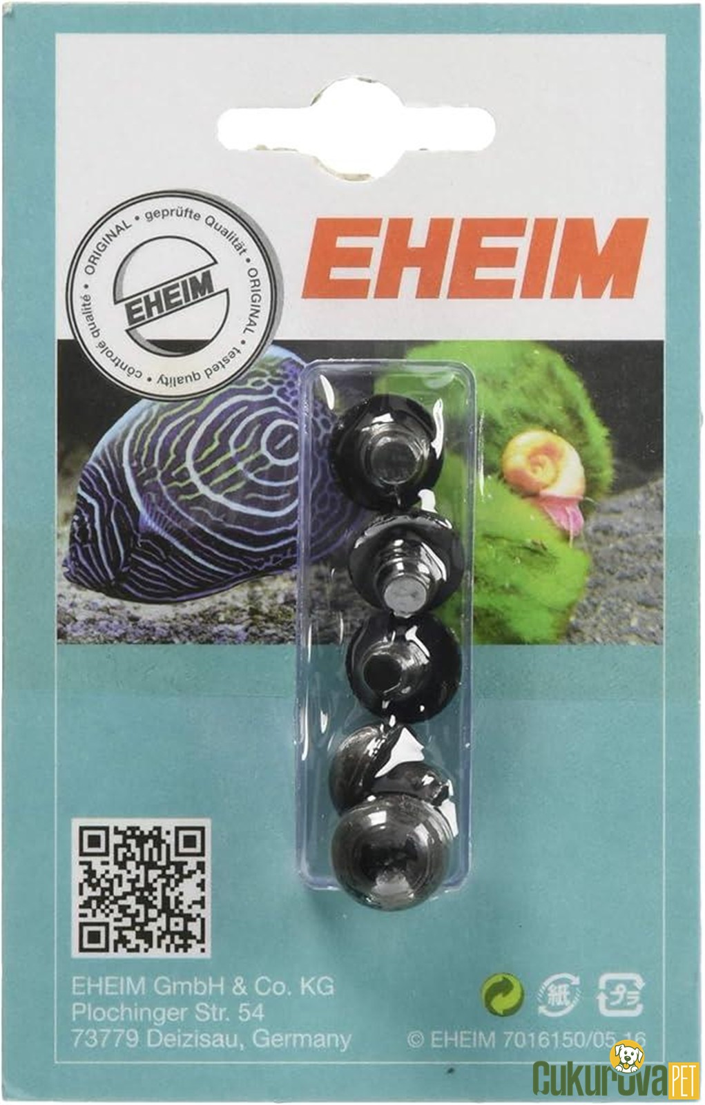 Eheim Akvaryum Dış Fi̇ltre Taban Lasti̇ği̇ 5'li̇