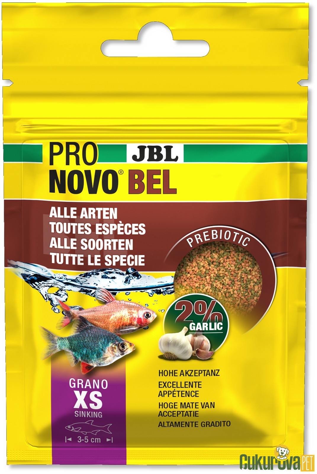 Jbl Pronovo Bel Grano Xs Toz Yem 100 Ml - 58 Gr
