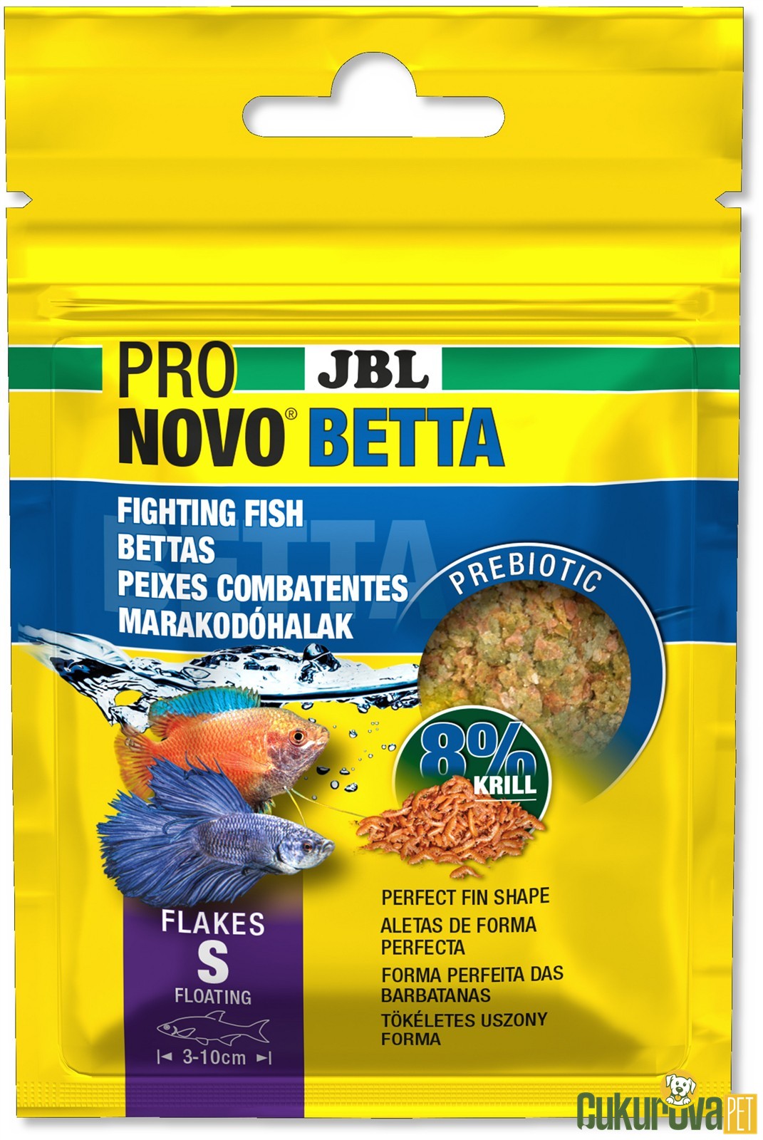 Jbl Pronovo Betta Flakes S Pul Yem 20 Ml - 6 Gr