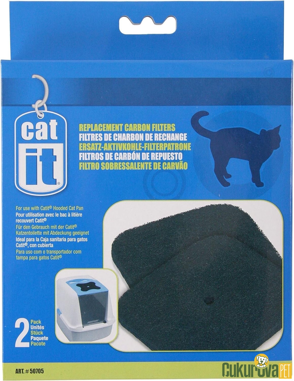 Catit Yedek Karbon Fi̇ltre 2'li̇