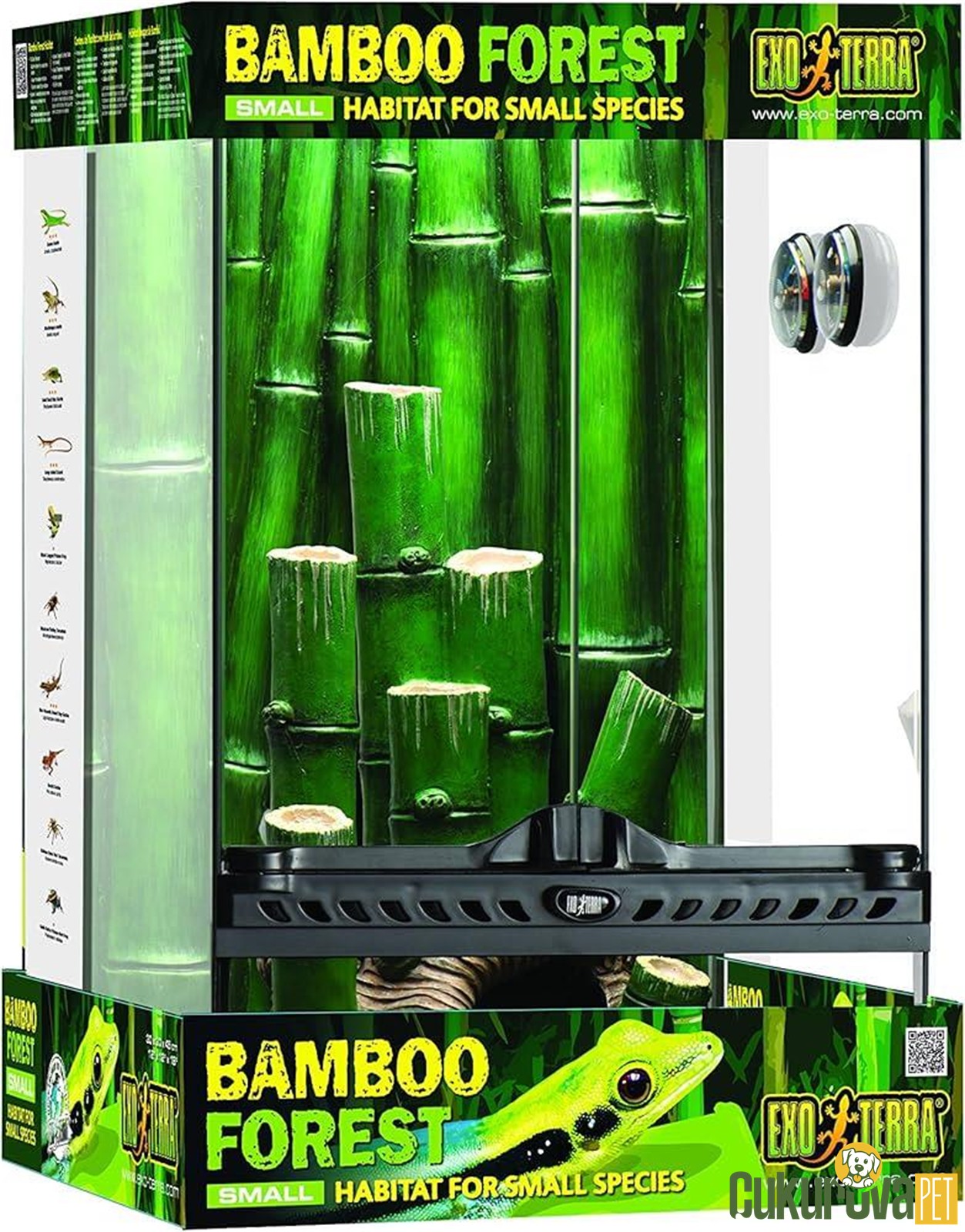 Exo Terra Bamboo Forest S Teraryum Seti 45 x 45 x 60 Cm