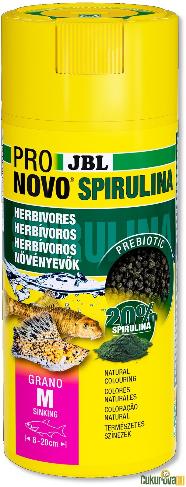 Jbl Pronovo Spirulina Grano M Granül Yem 250 Ml - 125 Gr