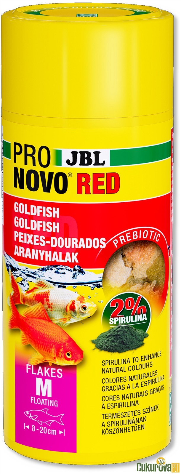 Jbl Pronovo Red Flakes M Pul Yem 1000 Ml - 180 Gr
