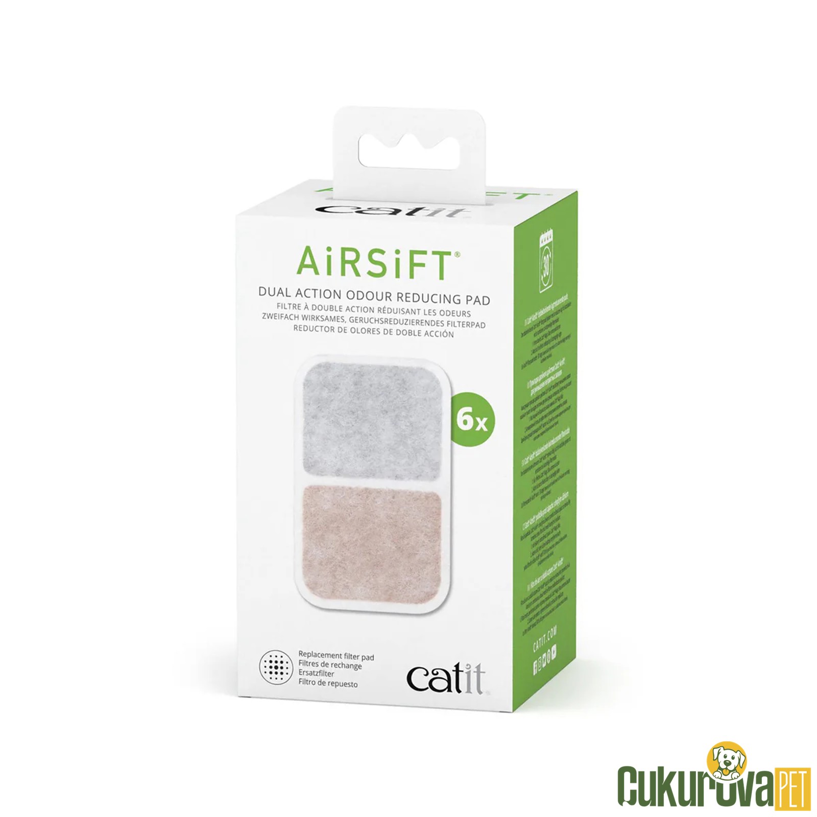 Catit Koku Azaltıcı Ped 6'li - 50702 - 50695 - 50685