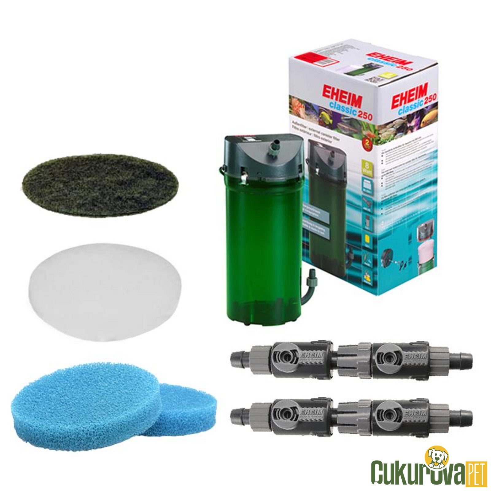 Eheim 2213 - 02 Classic 250 Dış Fi̇ltre