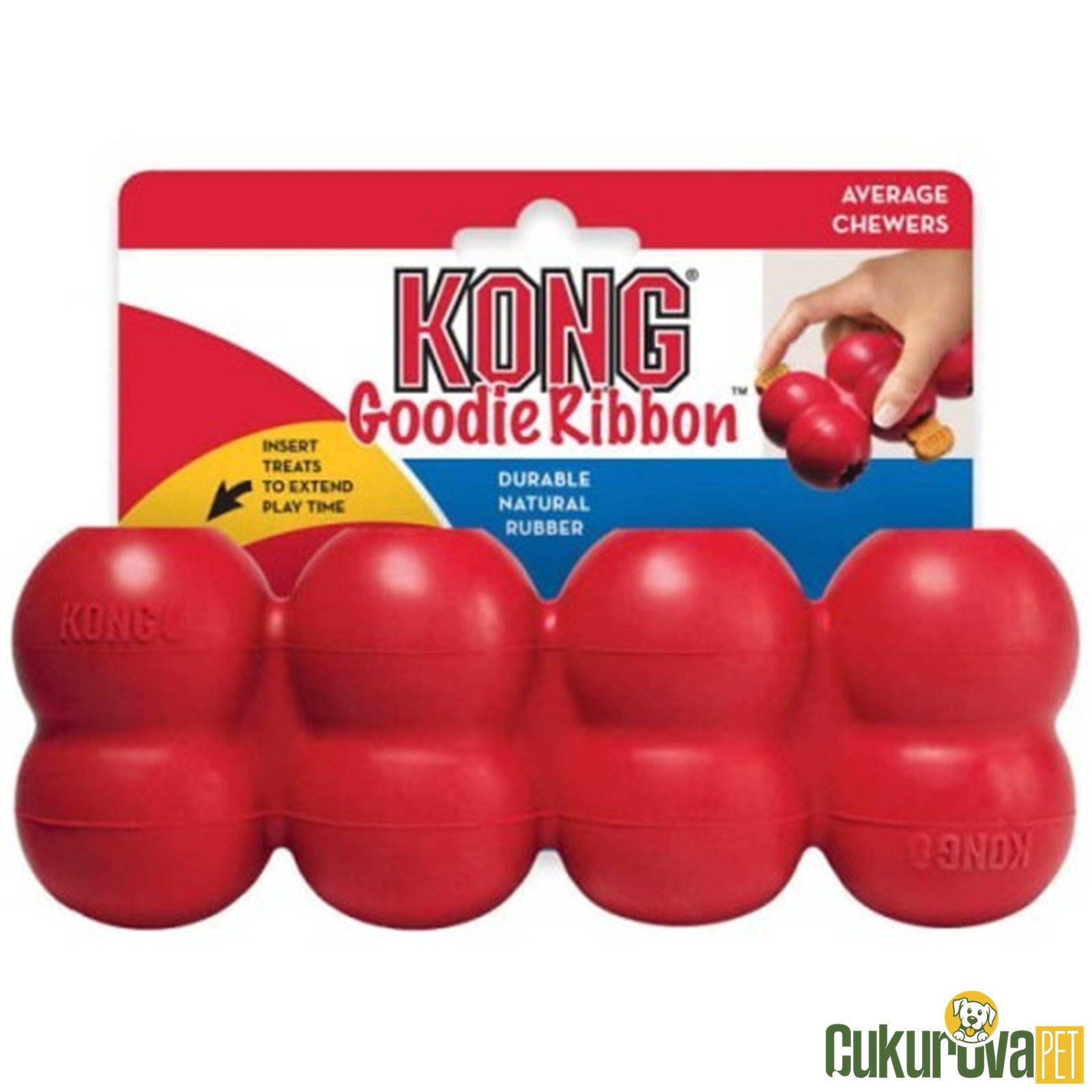 Kong Goodie Ribbon Çoklu Top Şekli̇nde Köpek Oyuncağı