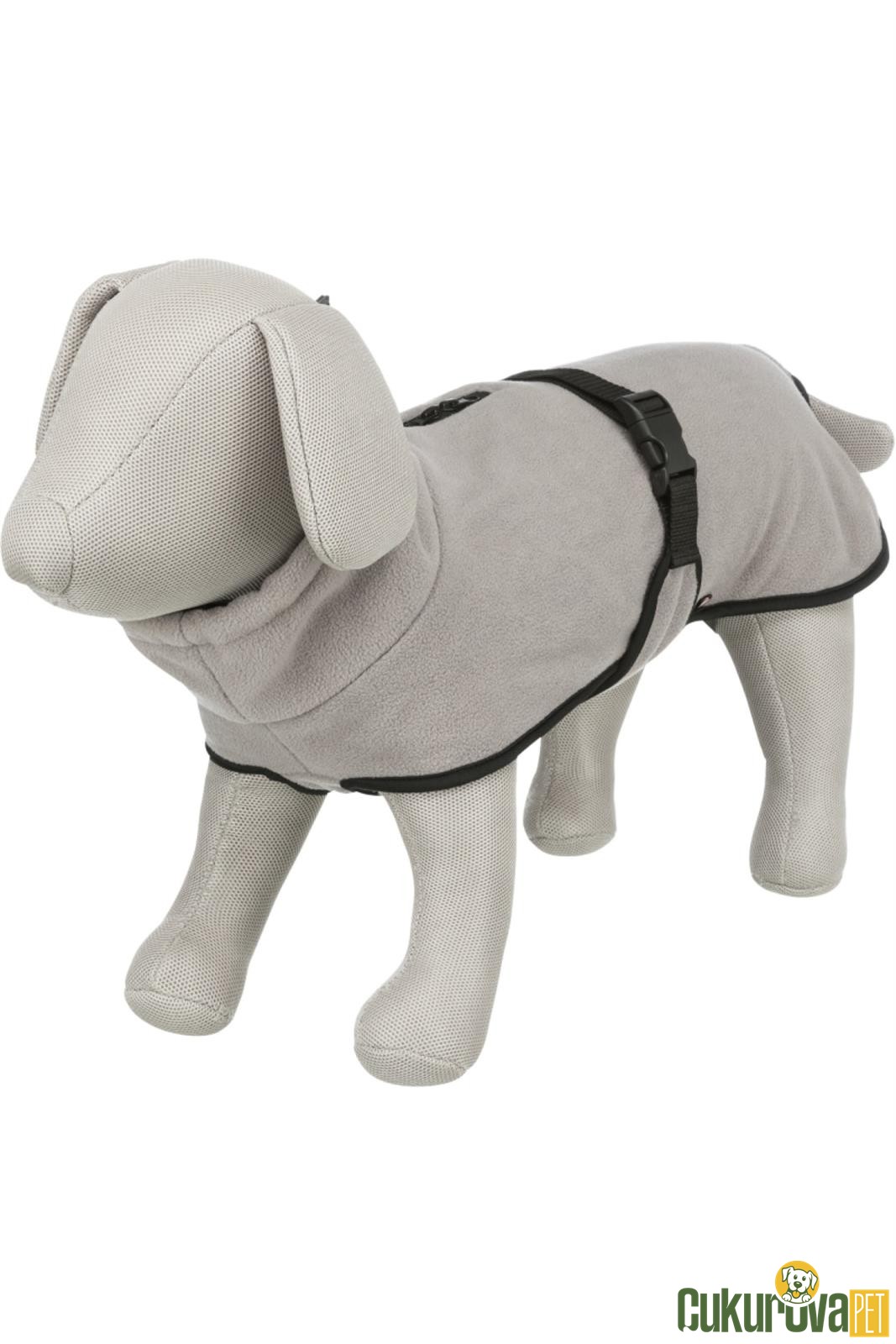 Trixie Su Geçi̇rmez Polar Köpek Montu 55 Cm - L Gri̇