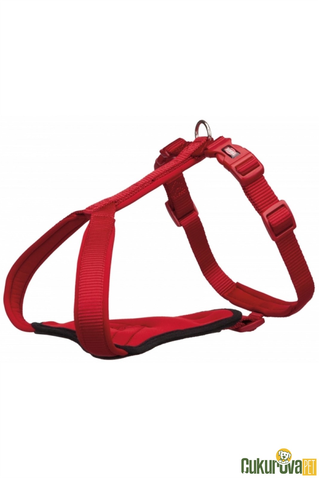 Trixie Köpek Premium Göğüs Tasması Kırmızı Xxs - Xs 30 - 37 Cm x 10 Mm