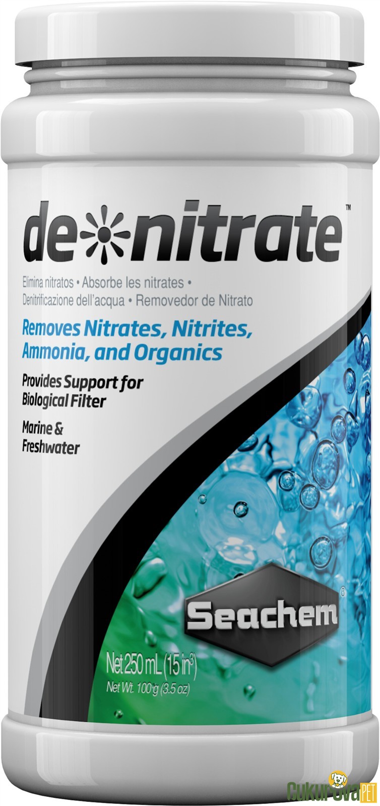 Seachem de - Nitrate / Nitrat Giderici Kimyasal Filtre Malzemesi 250 Ml - 100 Gr