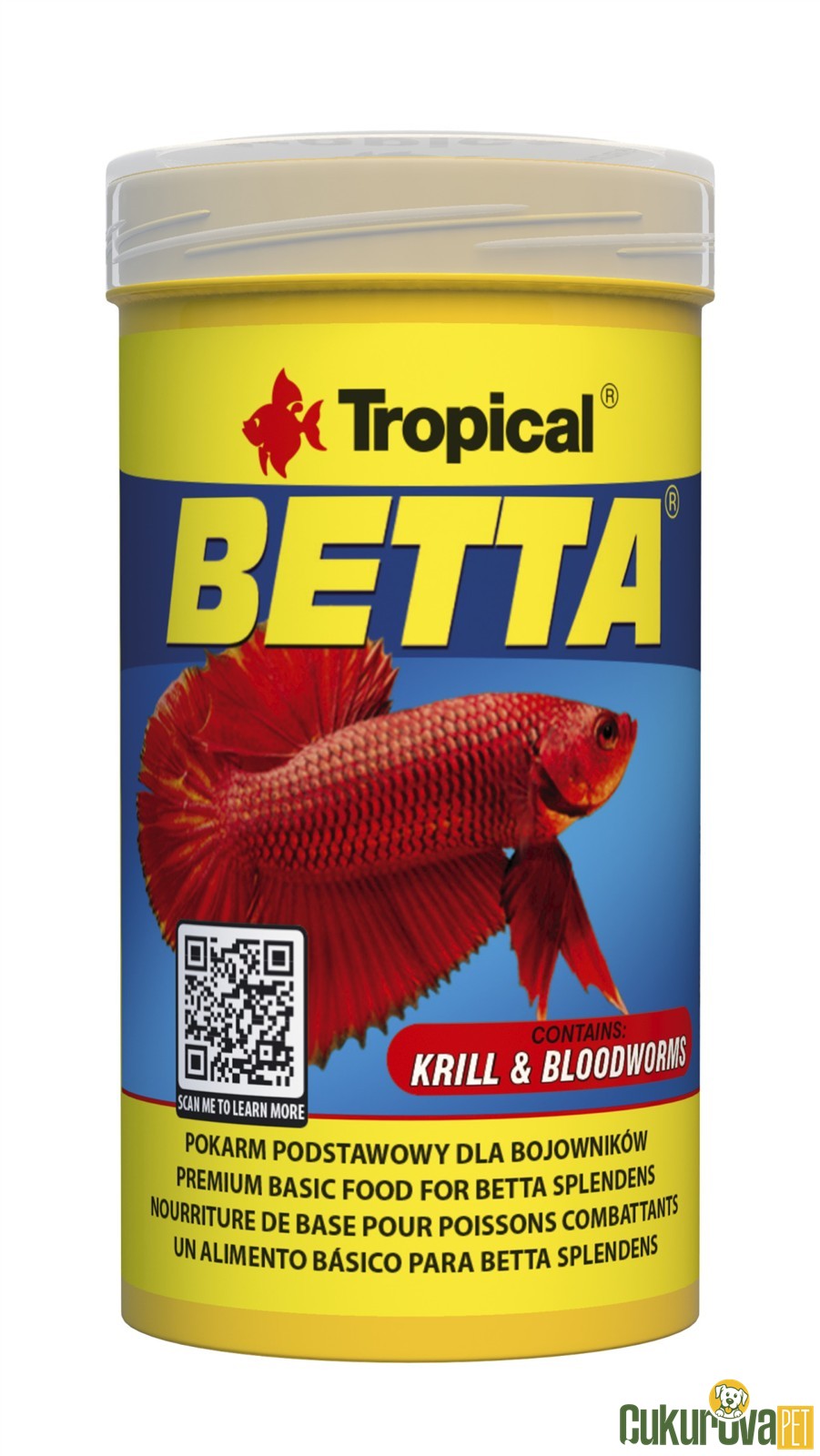 Tropical Betta Pul Yem 100 Ml - 25 Gr