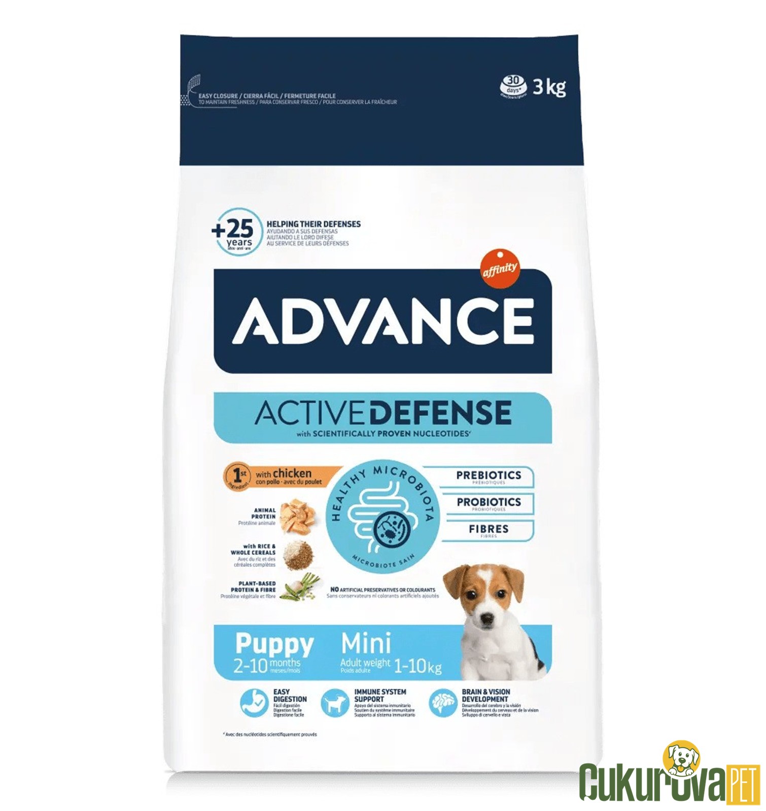 Advance Puppy Mini Tavuklu Ve Pirinçli Yavru Köpek Maması 3 Kg