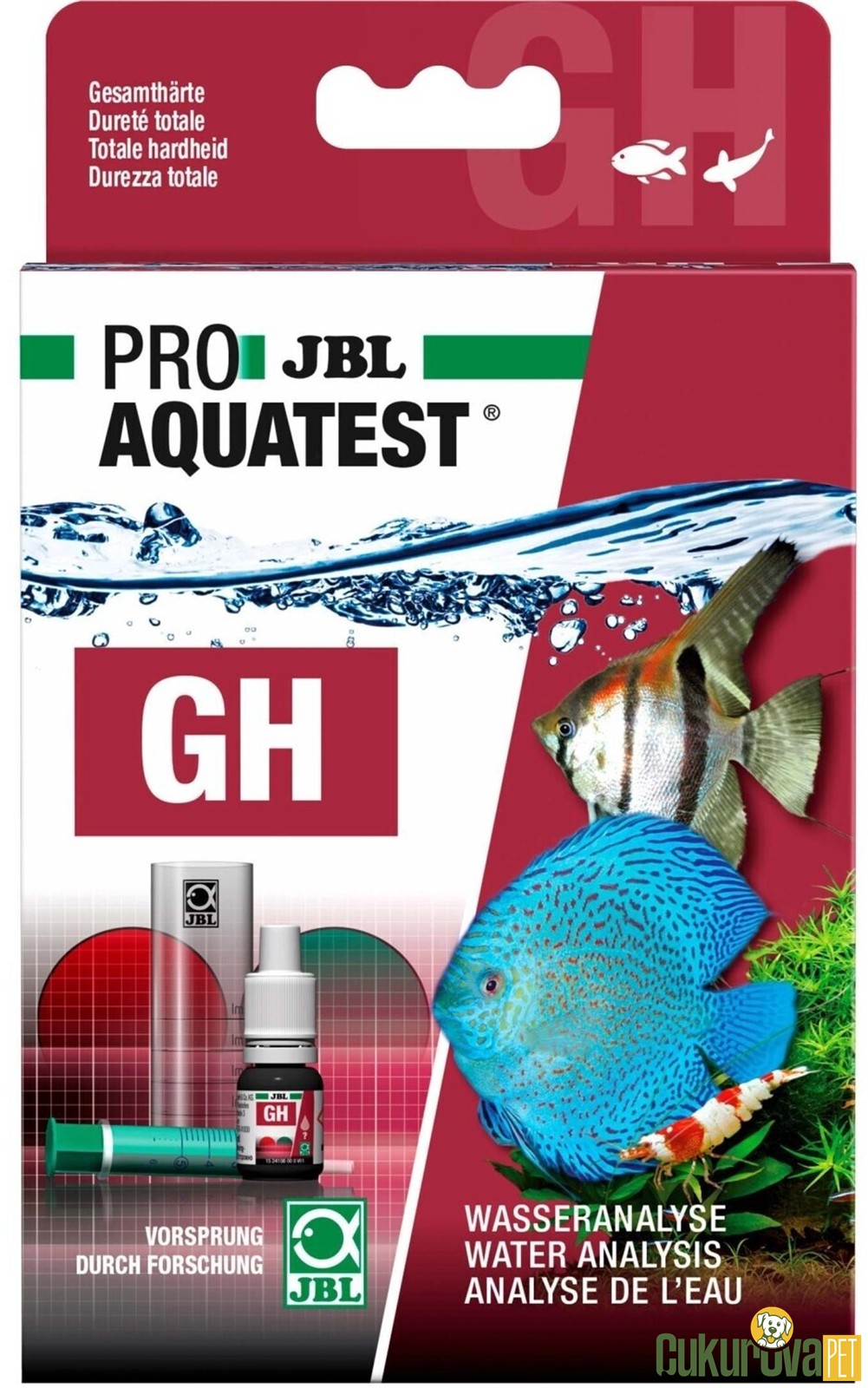 Jbl Pro Aquatest GH / Genel Sertlik Test Kiti
