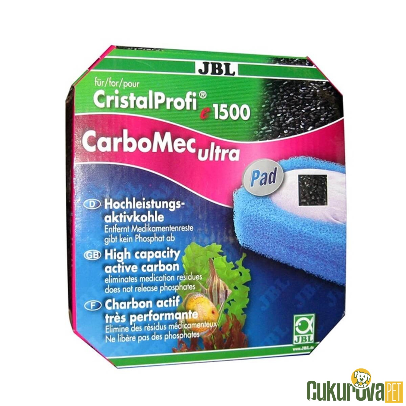 Jbl Cp E1500 Carbomec Ultra Pad Akvaryum Filtre Süngeri