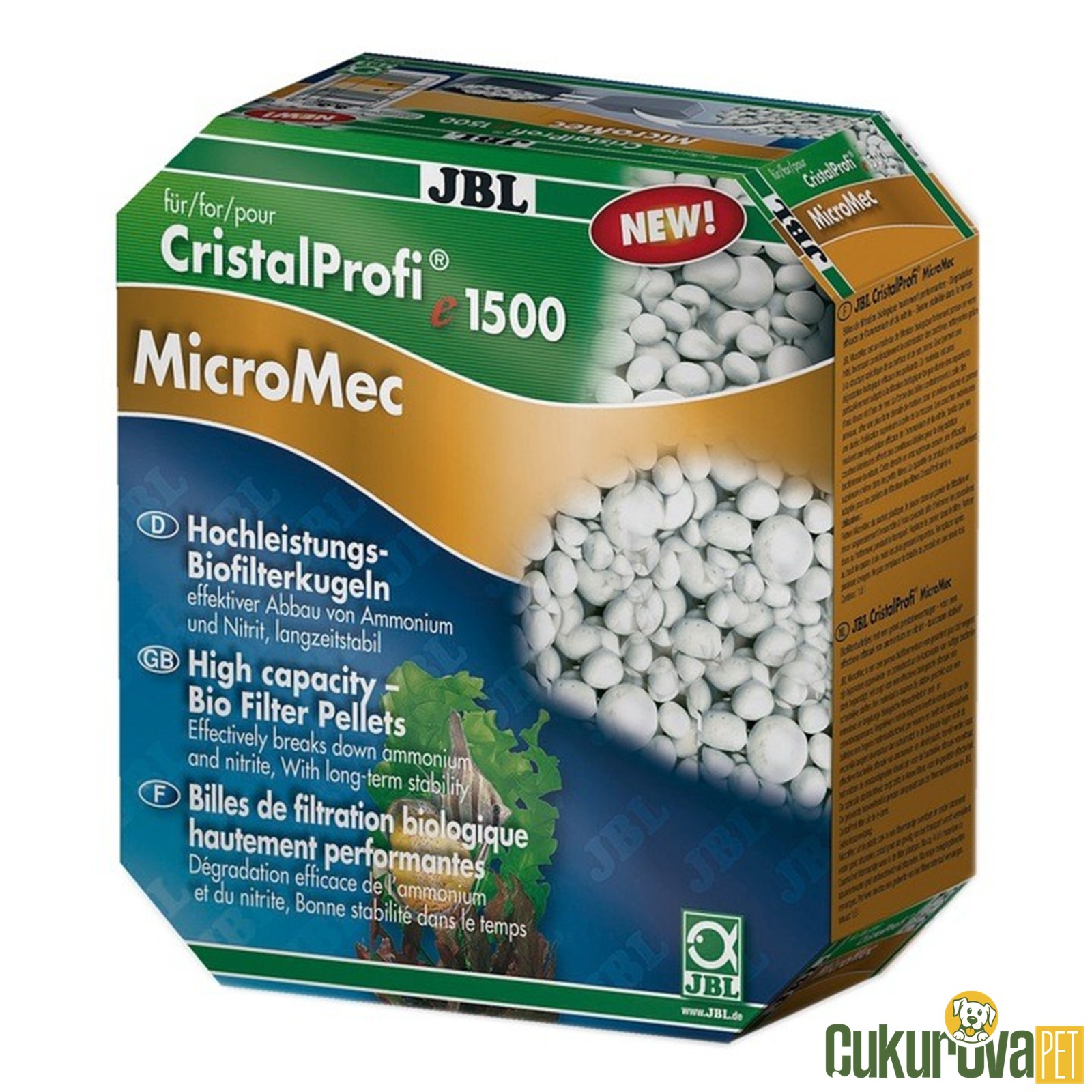 Jbl CristalProfi e1500 MicroMec Biyolojik Filtre Malzemesi 1600 Ml