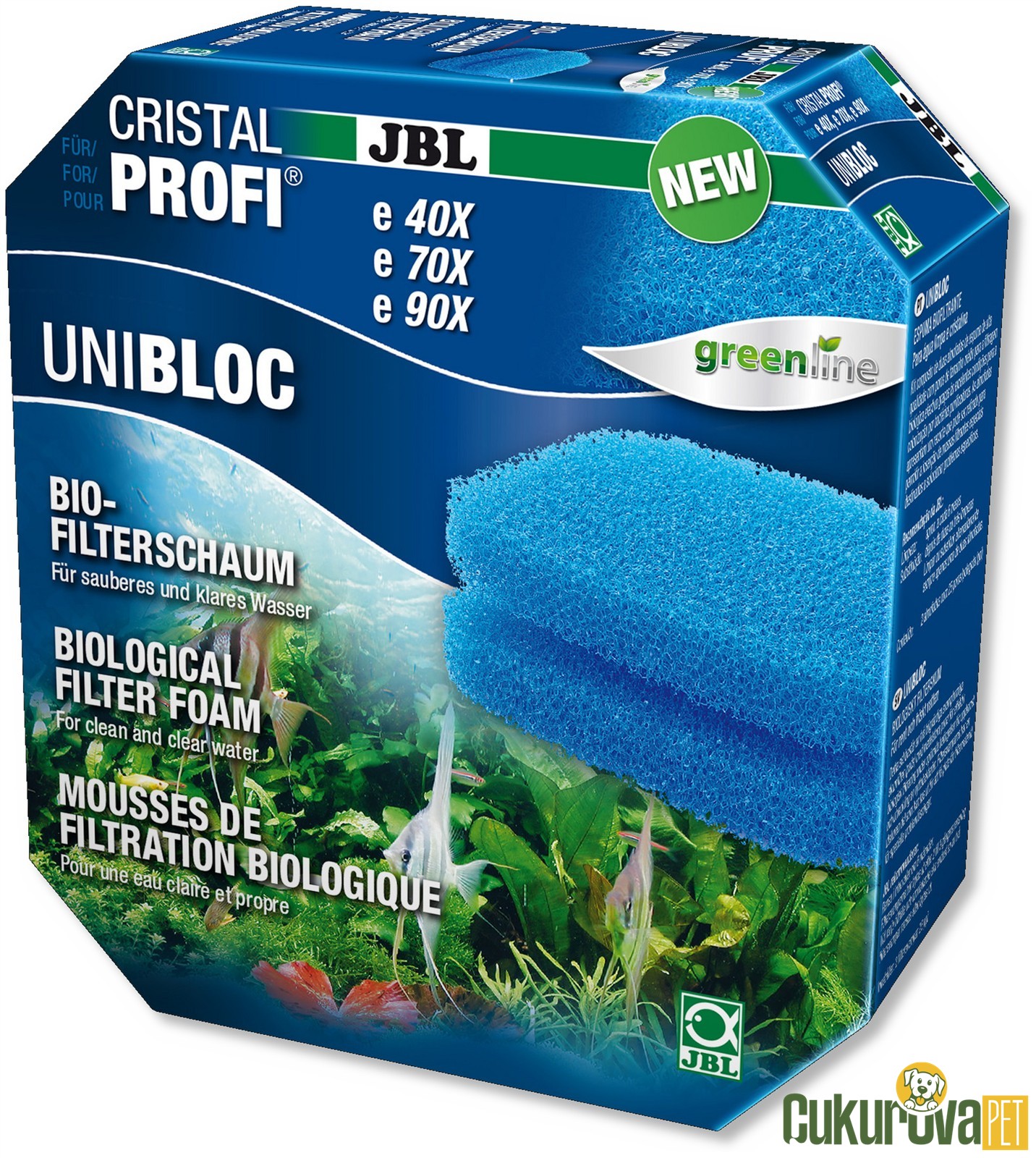 Jbl Unibloc E1501 - E1901 Akvaryum Yedek Filtre Süngeri