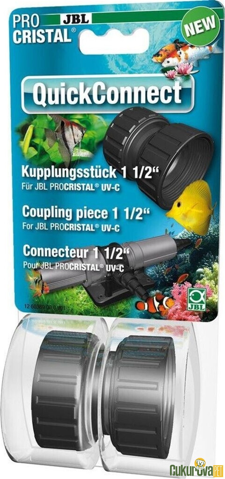 Jbl ProCristal QuickConnect Uv-c Cihazı Ara Bağlantısı