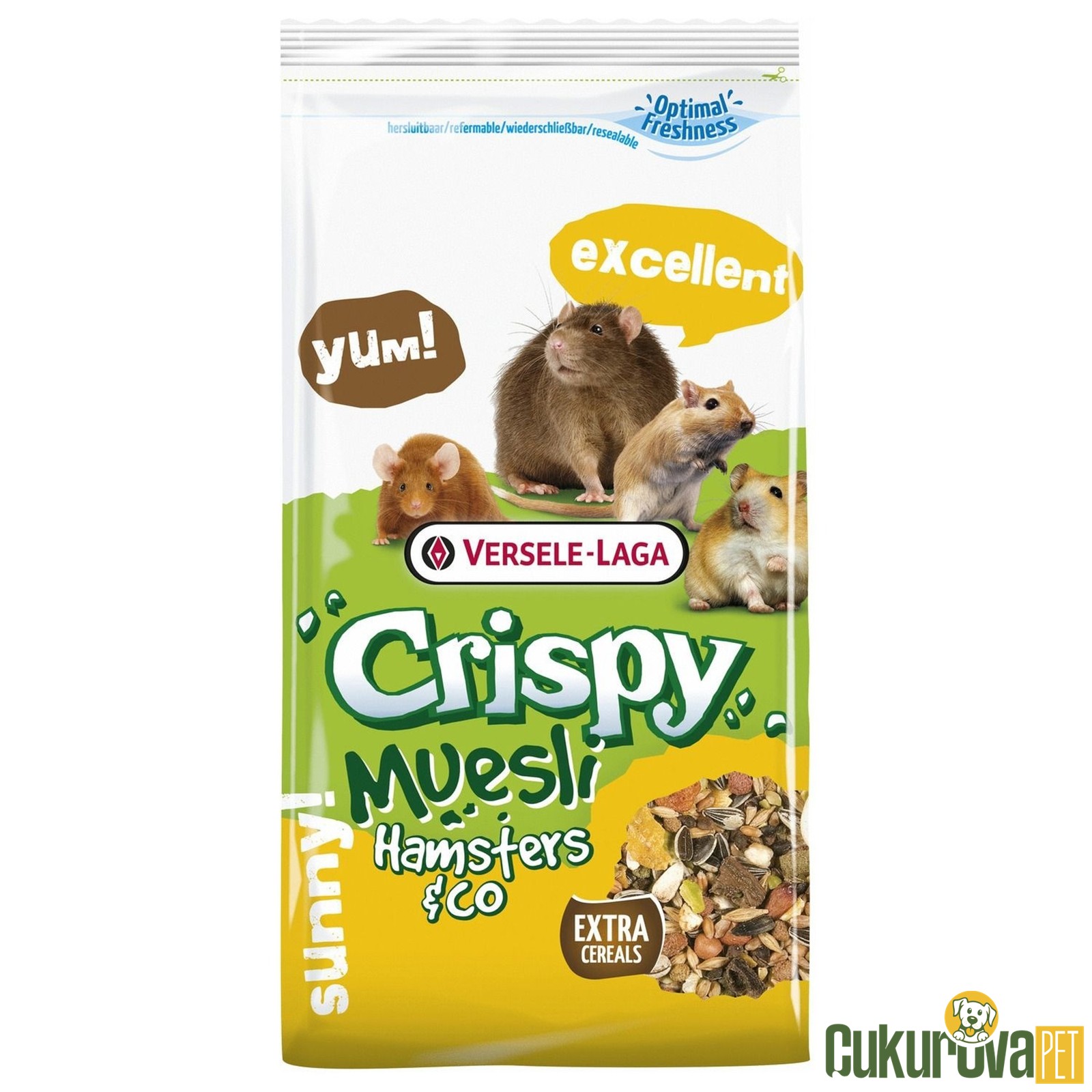 Versele Laga Crispy Muesli Hamster Yemi 400 Gr